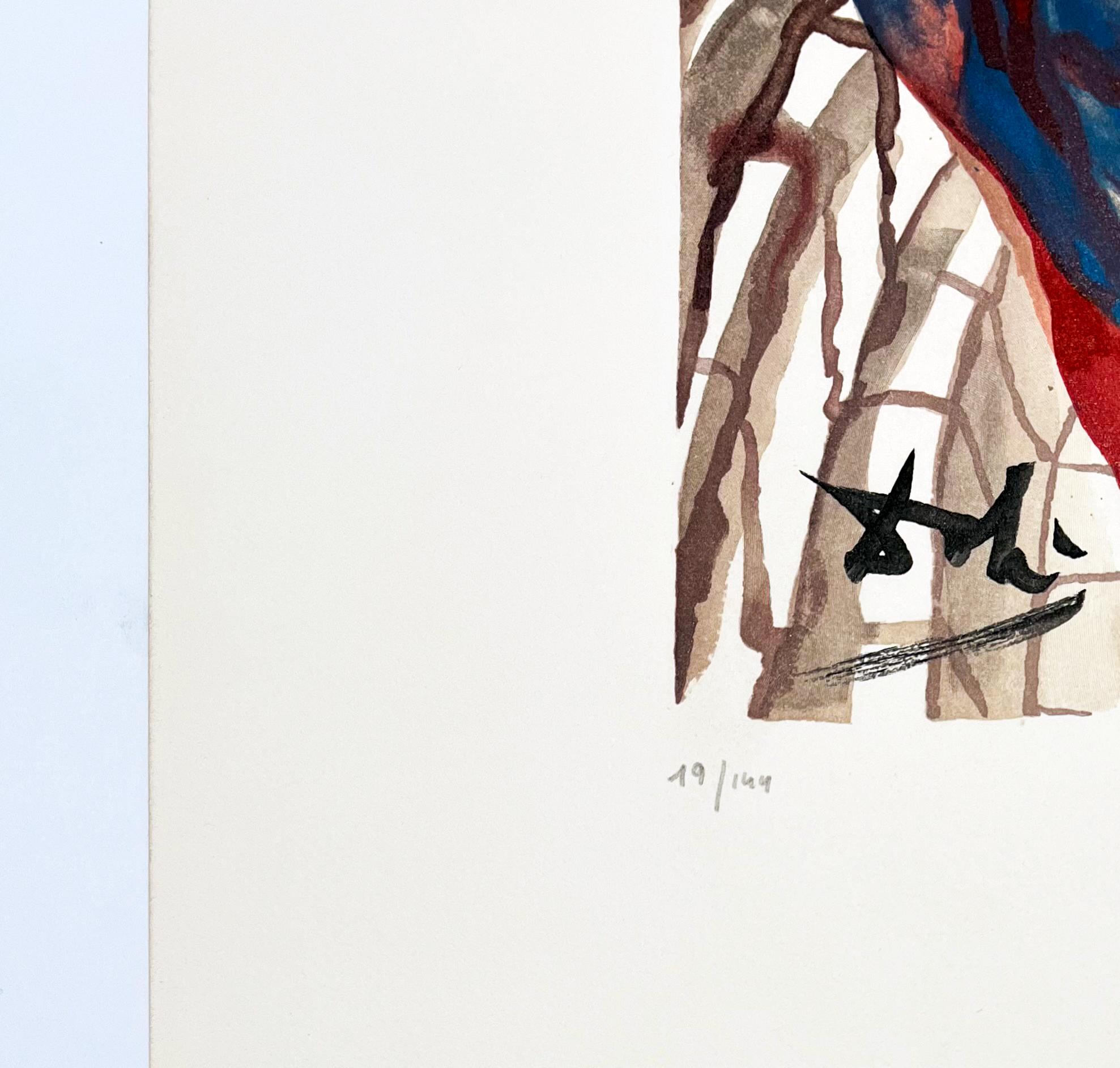 Mais ô belle Dionée..., from L'art d'aimer - Surrealist Print by Salvador Dalí