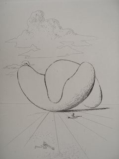 Maldoror : The Surrealist Ying and Yang - Original etching, HANDSIGNED, 1975
