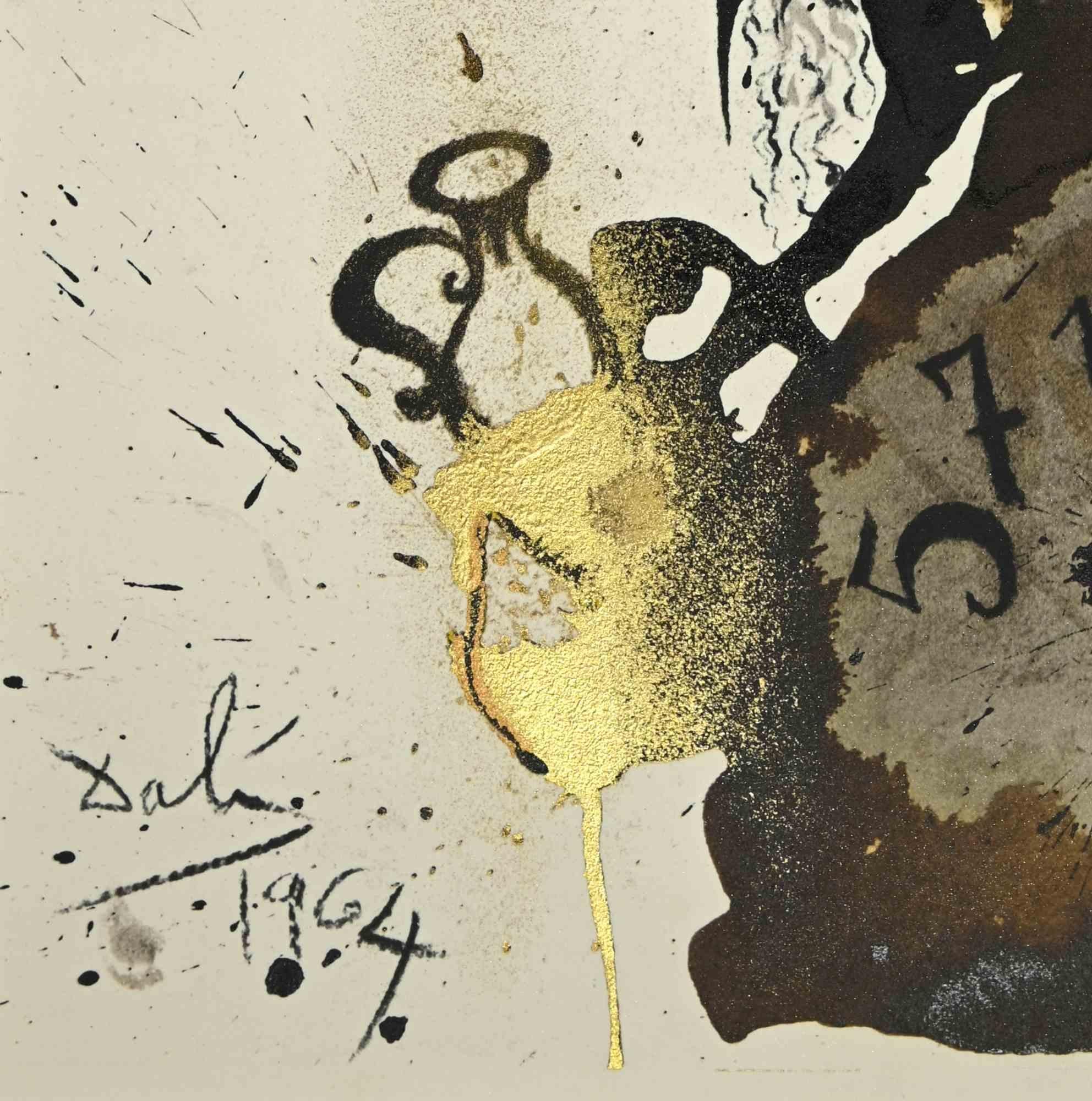 Mane, Thecel, Phares - Lithograph  - 1964 - Print by Salvador Dalí