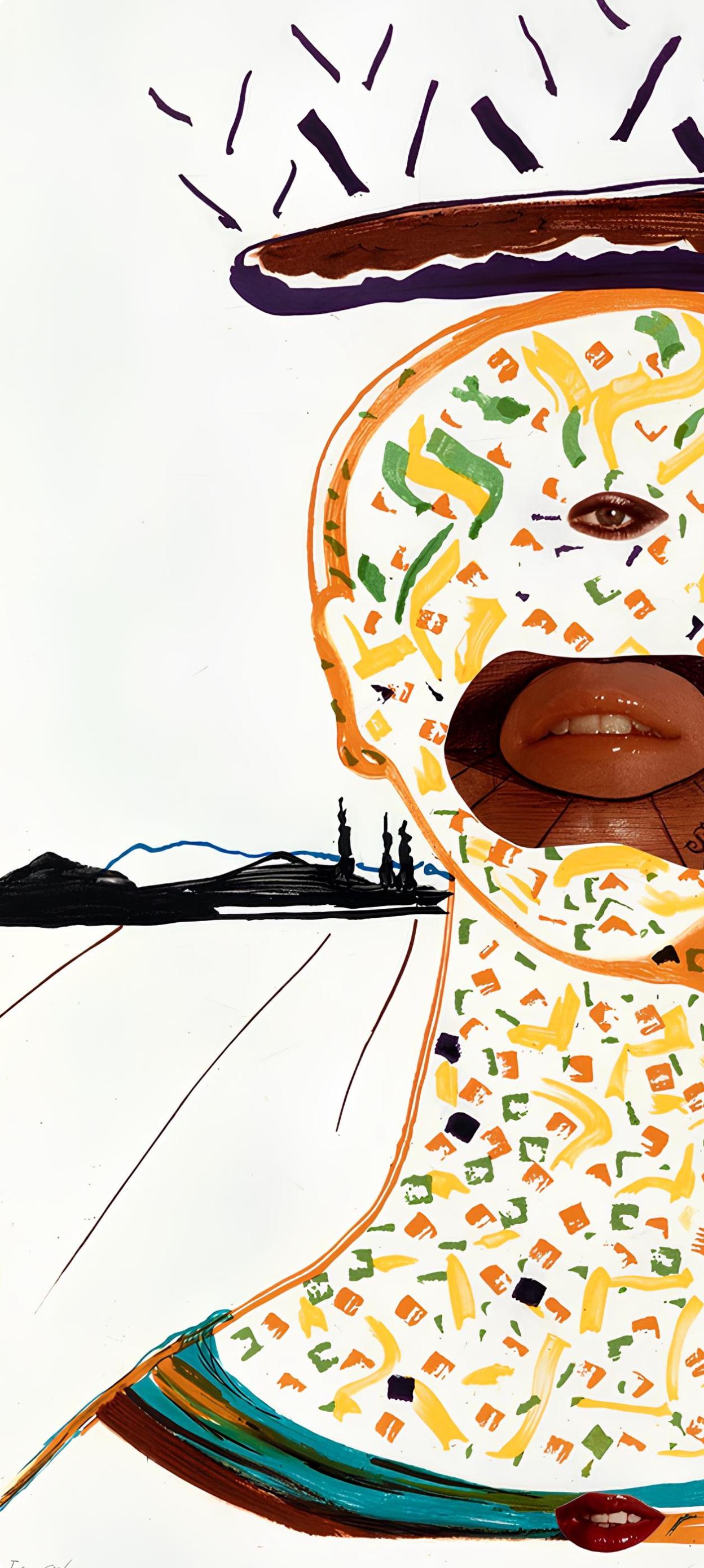 Maquillage cyclopéen (Michler/Löpsinger 822-831; Field 75-13) - Print Surrealista de Salvador Dalí