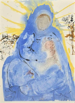 Maria Conferens in Corde Suor – Lithographie - 1964