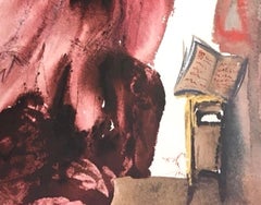 Mariae Annunciatae - Original Lithograph by S. Dalì - 1964