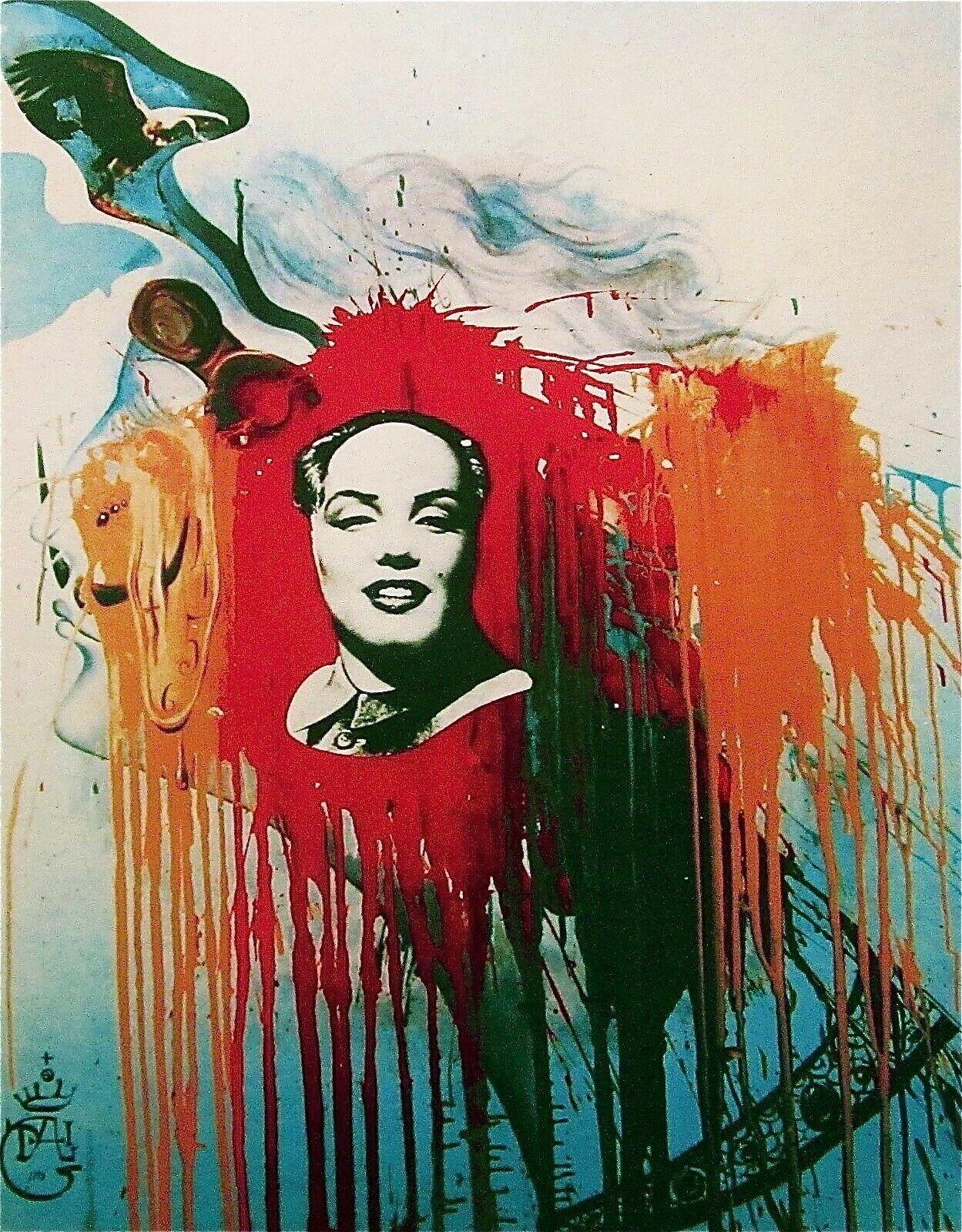 Salvador Dalí Landscape Print - Marilyn-Mao, Salvador Dali