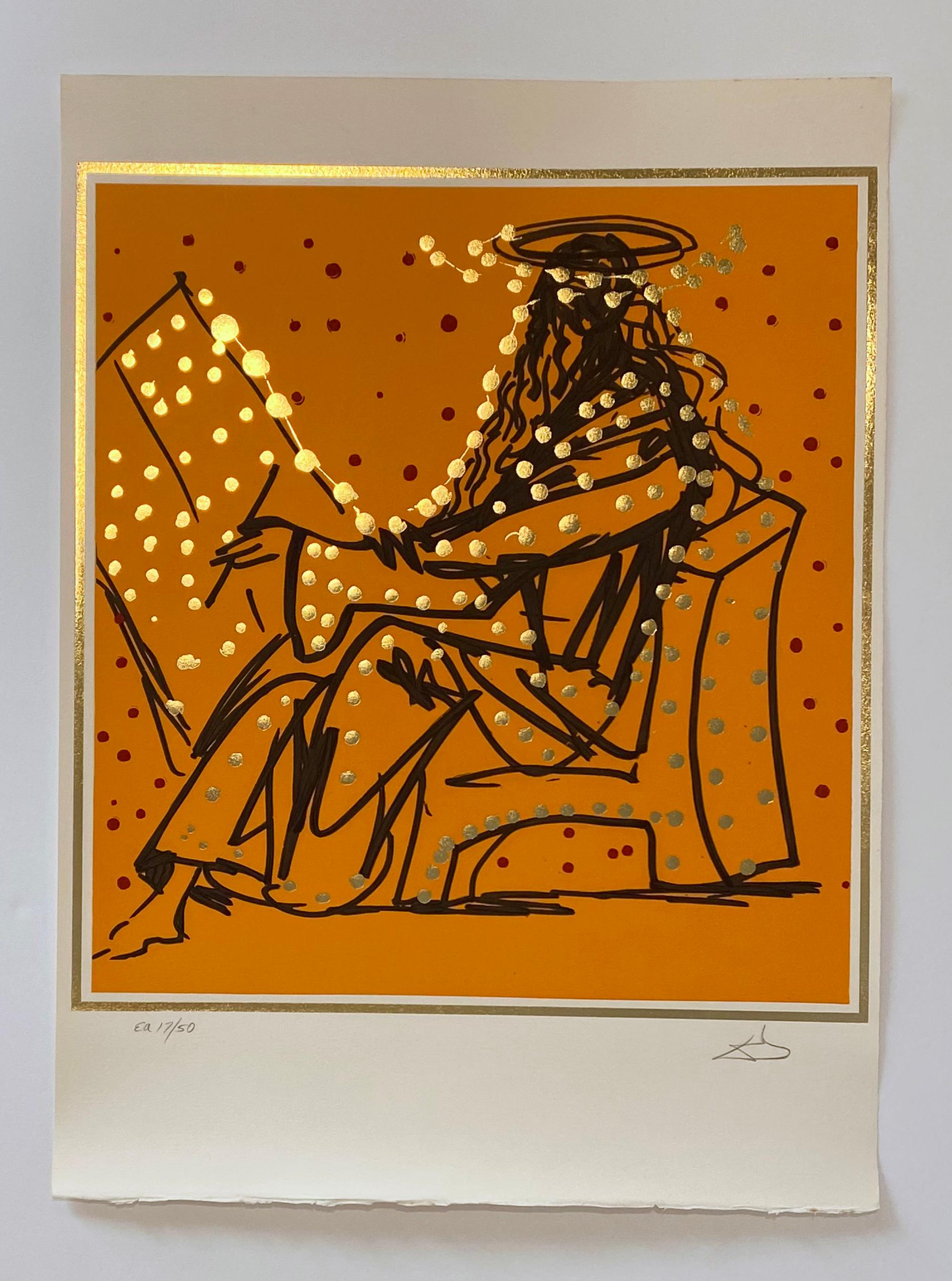 Mark (Mago Merlino) - Print di Salvador Dalí