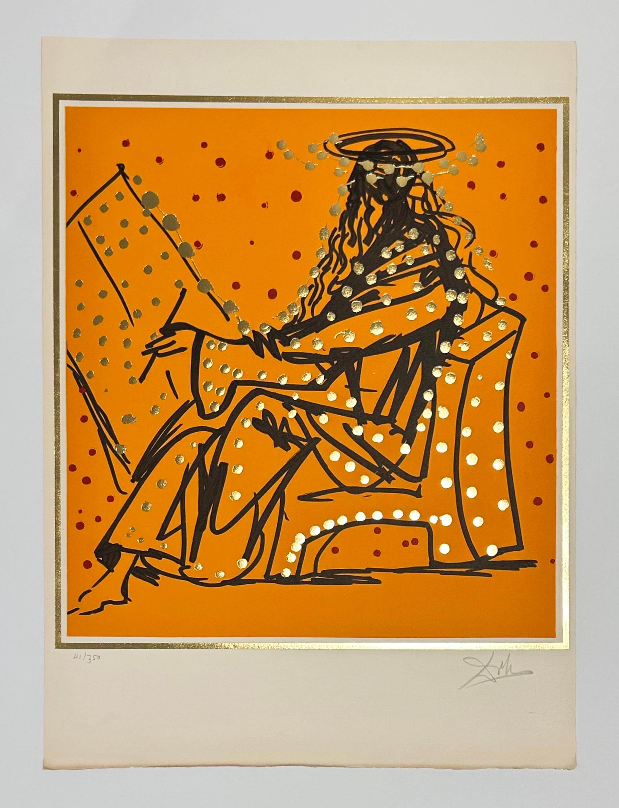 Mark (Merlin the Magician) - Surrealist Print by Salvador Dalí