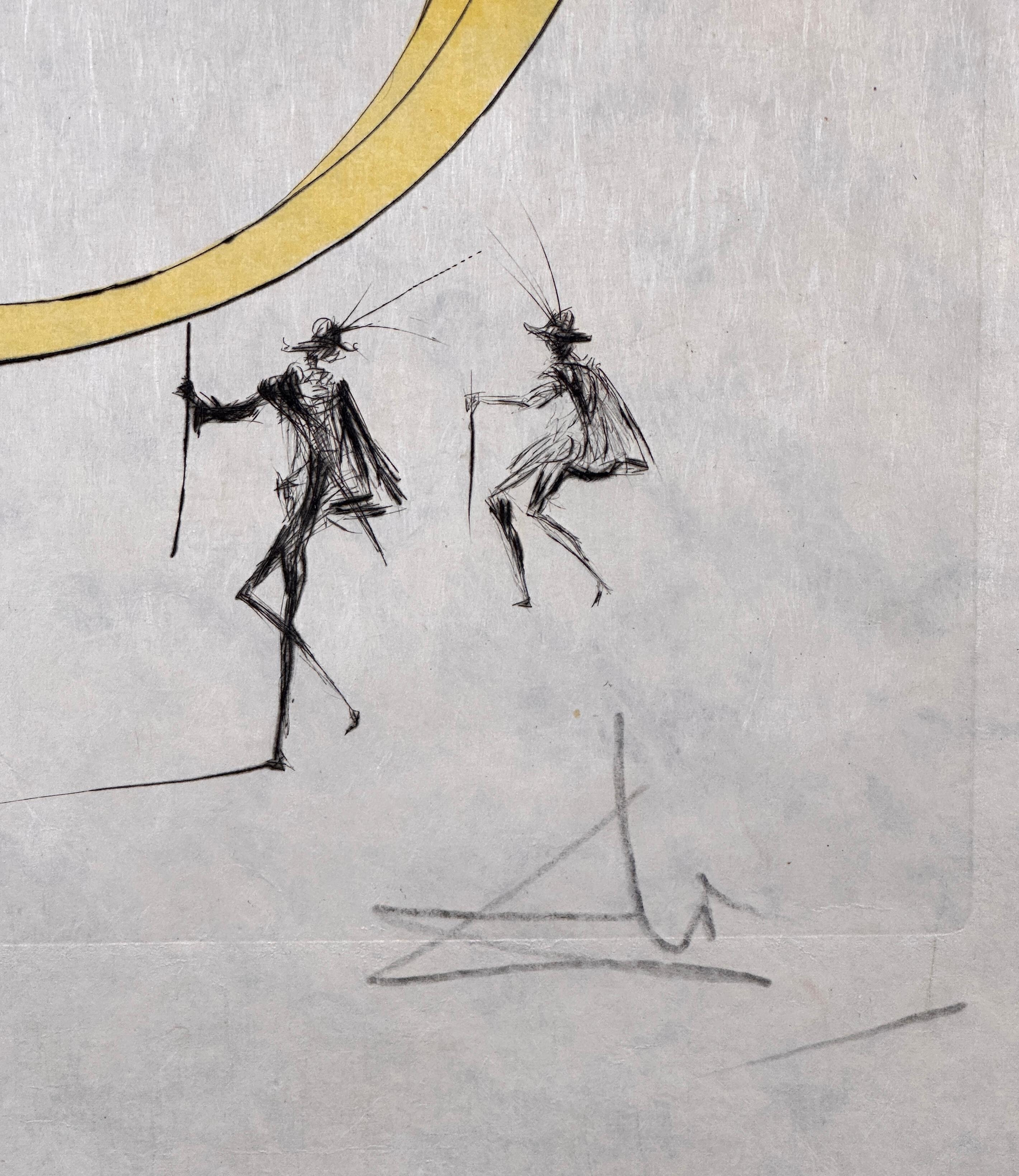 Masque de la Mort - Surrealist Print by Salvador Dalí