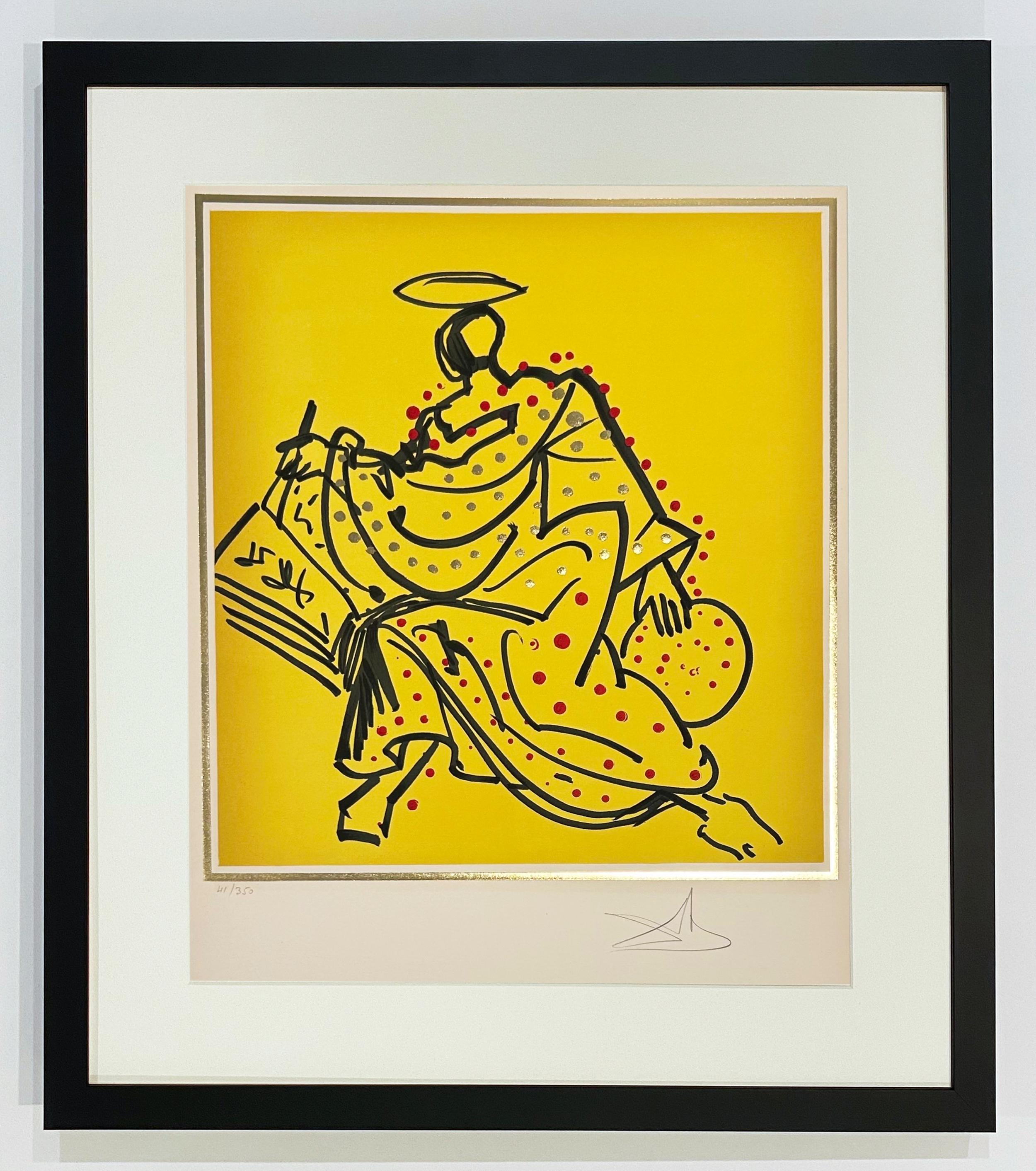 Matthäus (Geoffrey von Monmouth) – Print von Salvador Dalí