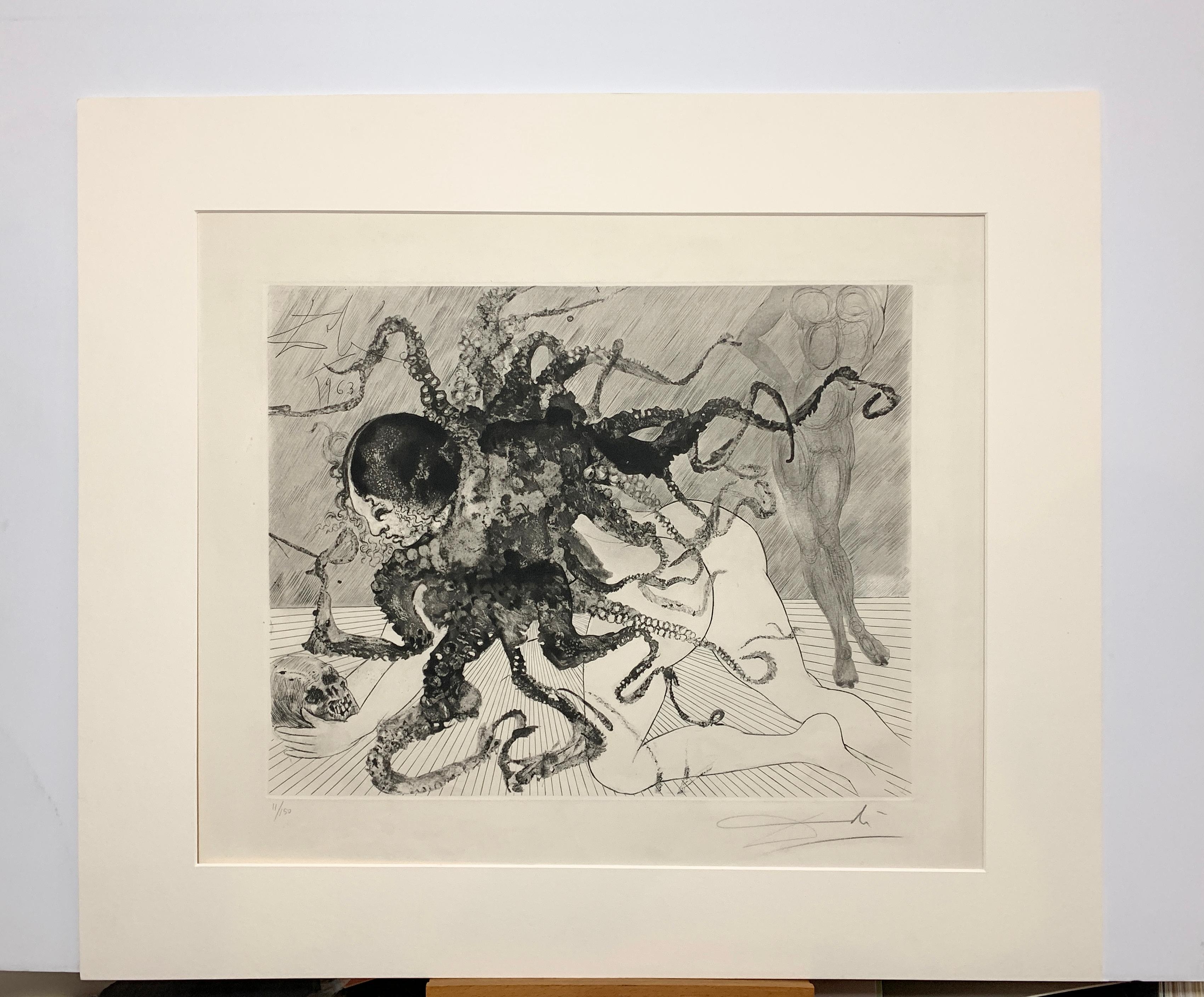 Medusa (La Meduse) - Print by Salvador Dalí