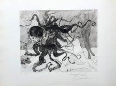 Medusa - Original Etching Handsigned - Mythology - 150 copies