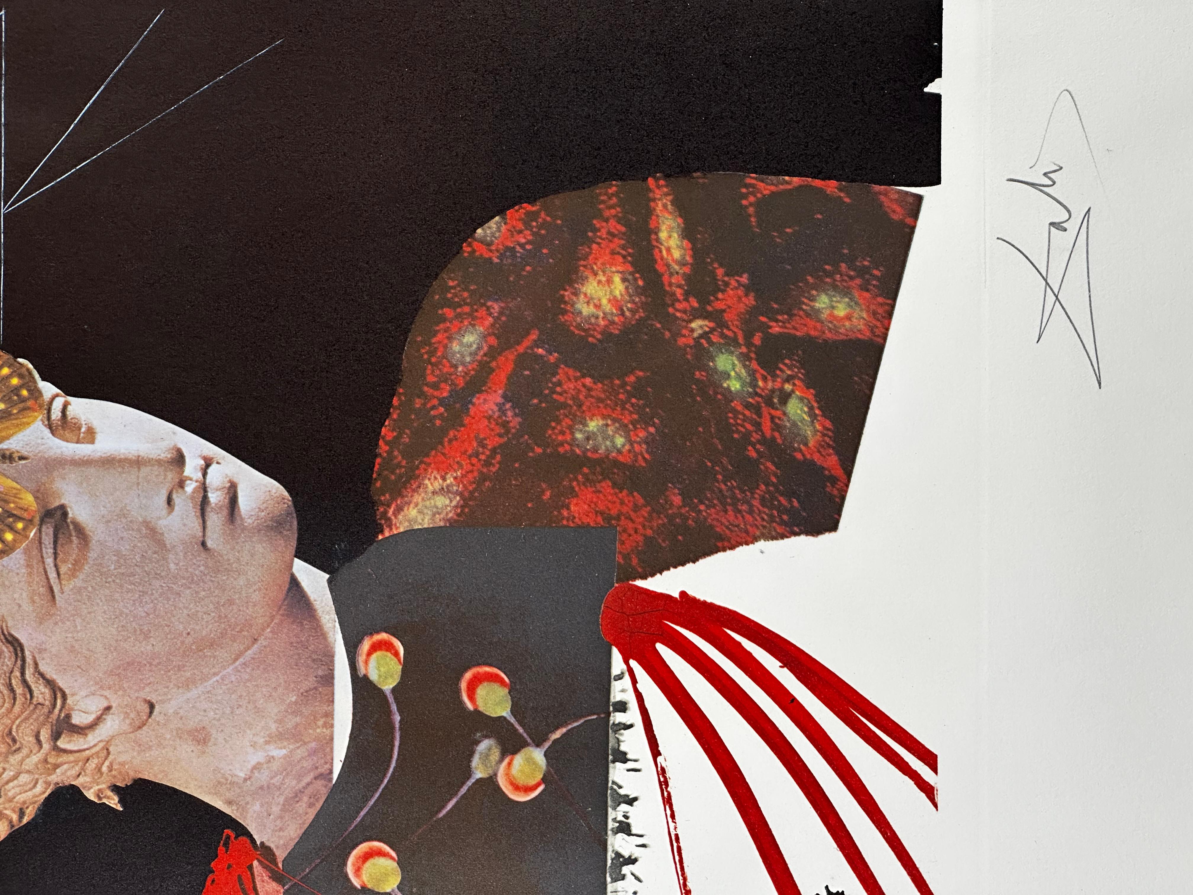 Mémoires du surréalisme Crazy Minerv - Surréalisme Print par Salvador Dalí