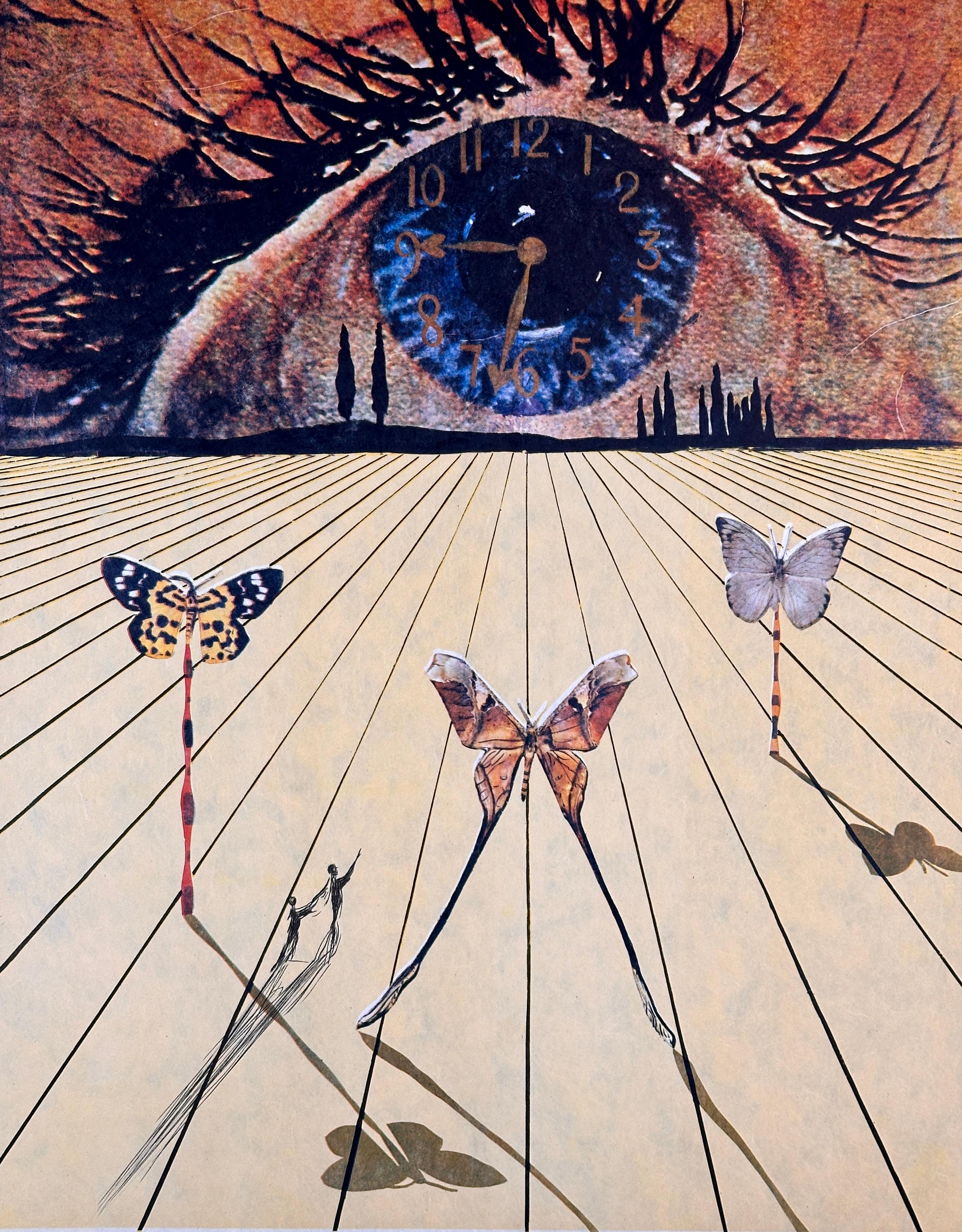 Memories of Surrealism The Eye of Surrealist Time - Print by Salvador Dalí