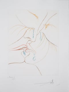 Milton, Lost Paradise : The Kiss - Original Handsigned Etching