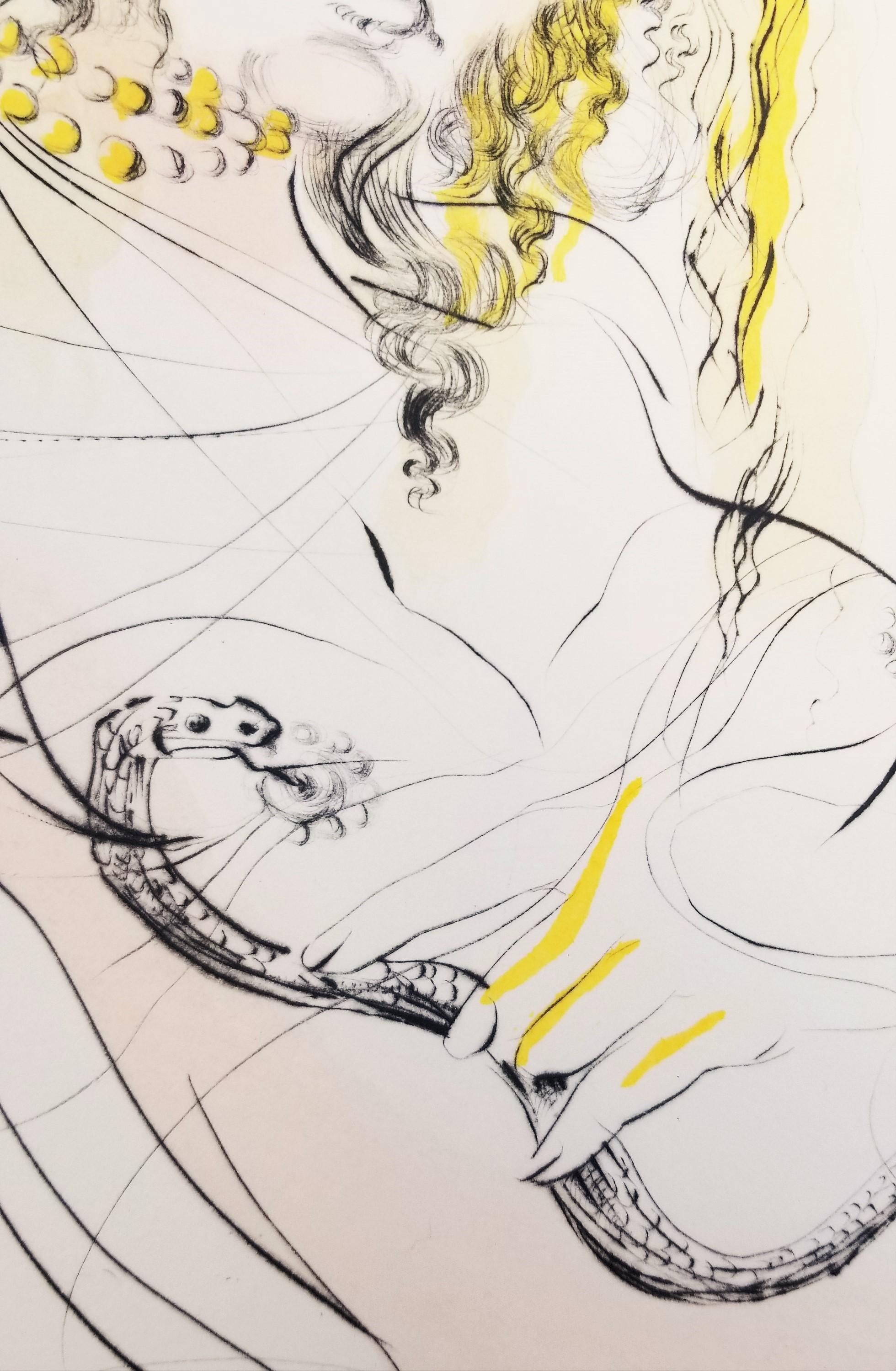 (Mort de Cleopatre) (Der Tod von) Kleopatra /// Surrealismus Salvador Dali Moderne im Angebot 9