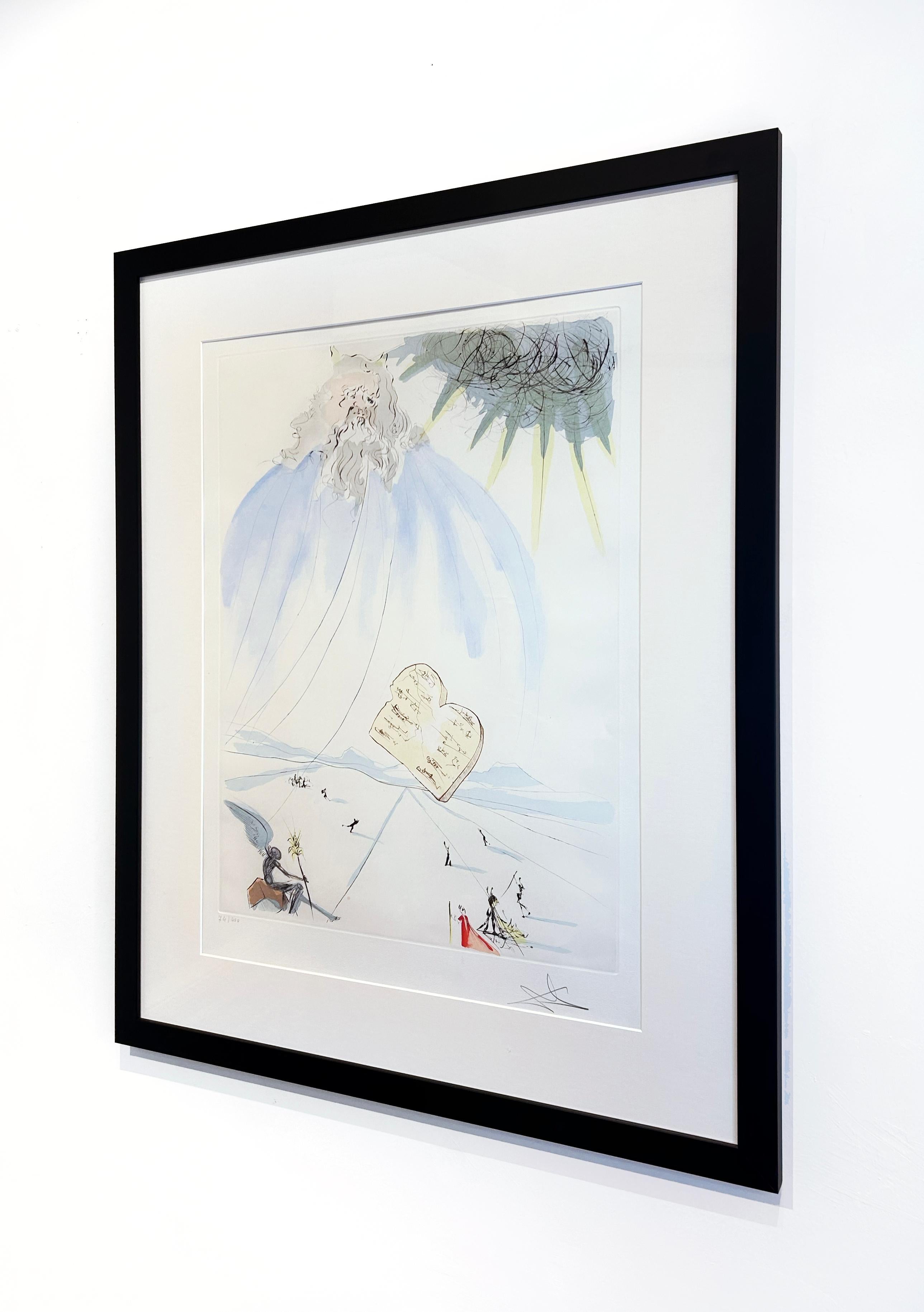 Moses - Surrealist Print by Salvador Dalí
