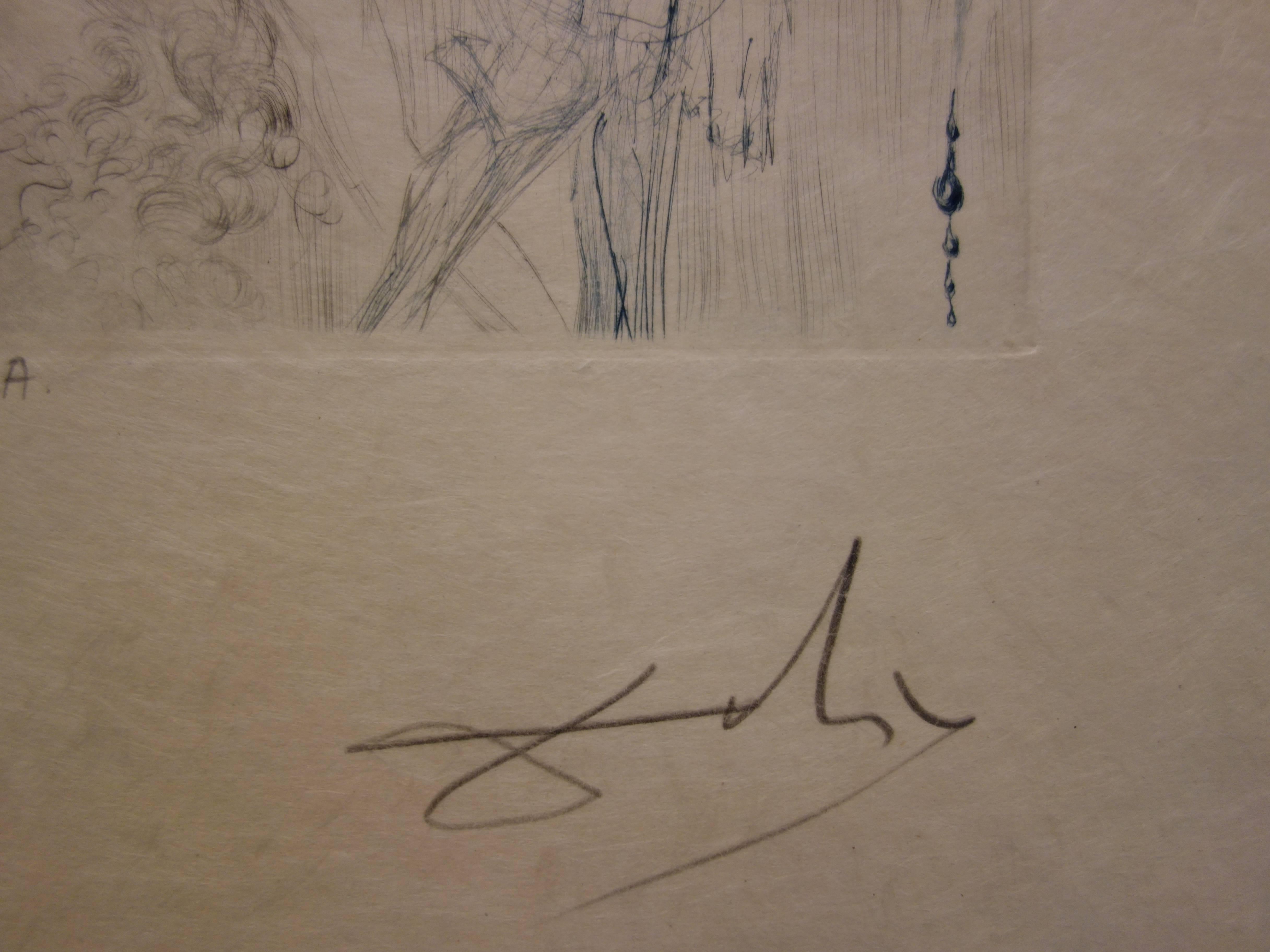 À propos de Shakespeare : Othello  Gravure signée - Print de Salvador Dalí