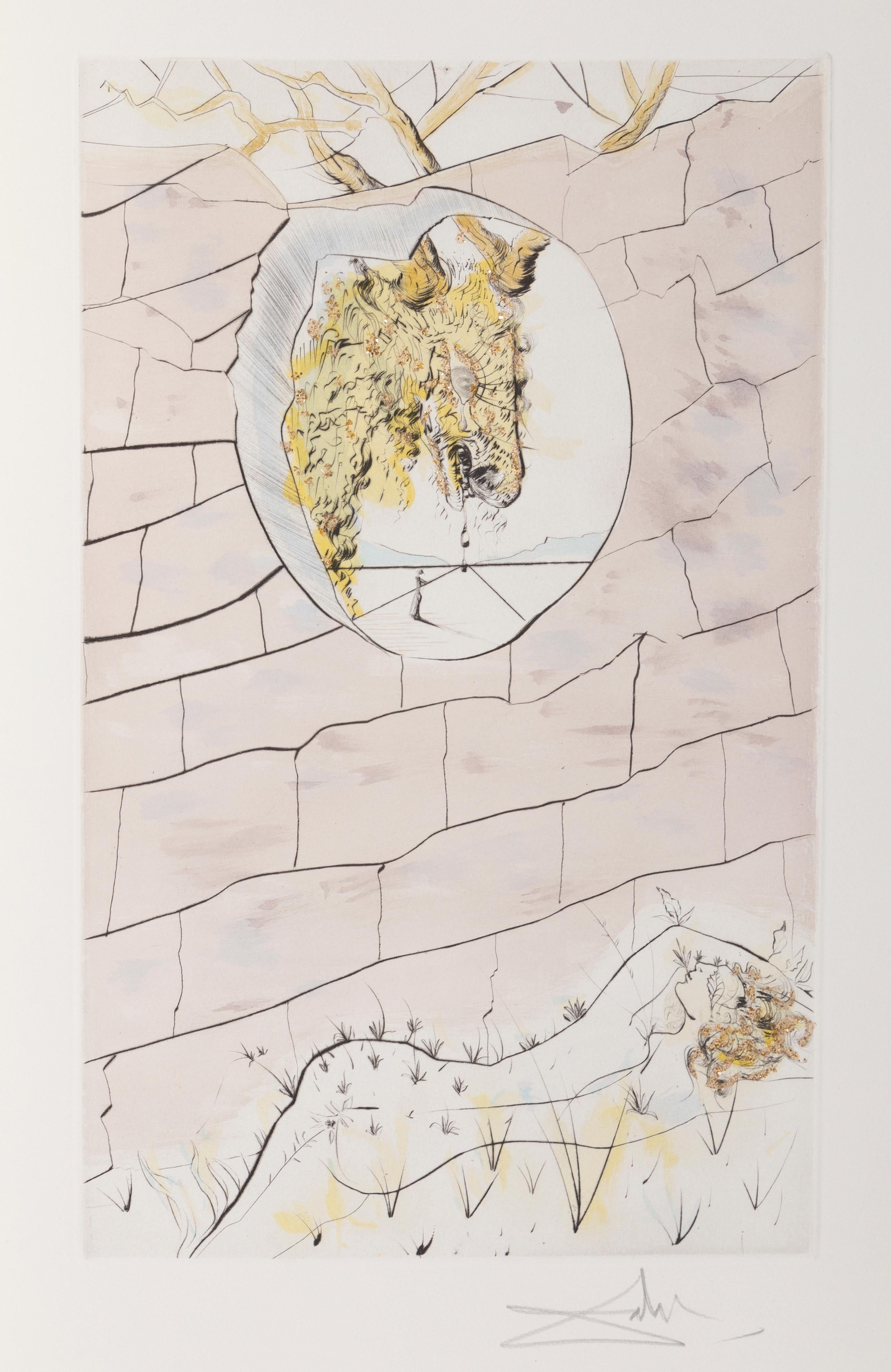 My beloved is like a roe The Song of Songs of King Solomon by Salvador Dali