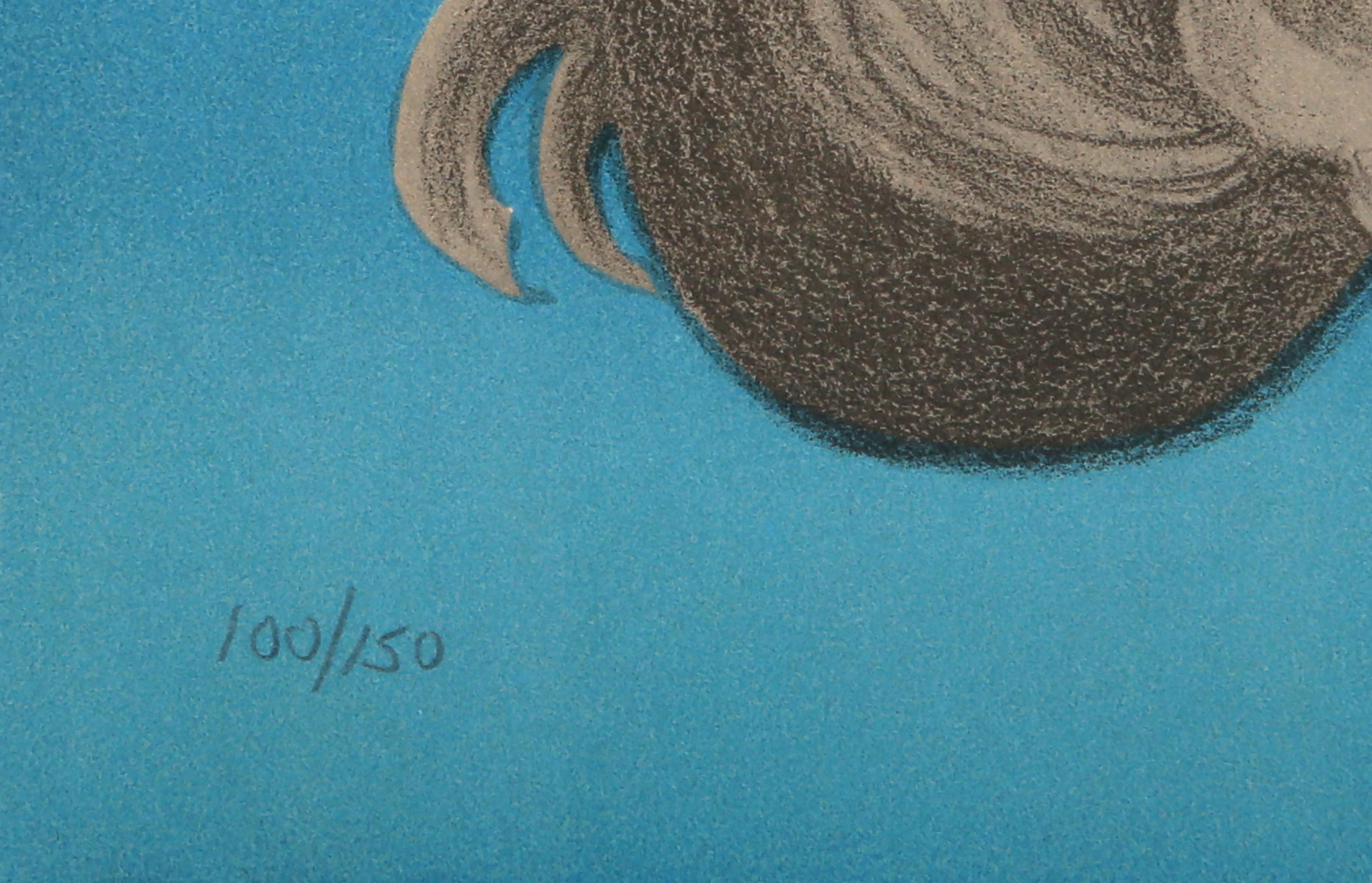 Misterio del sueño (El ermitaño), litografía surrealista firmada por Salvador Dalí en venta 2