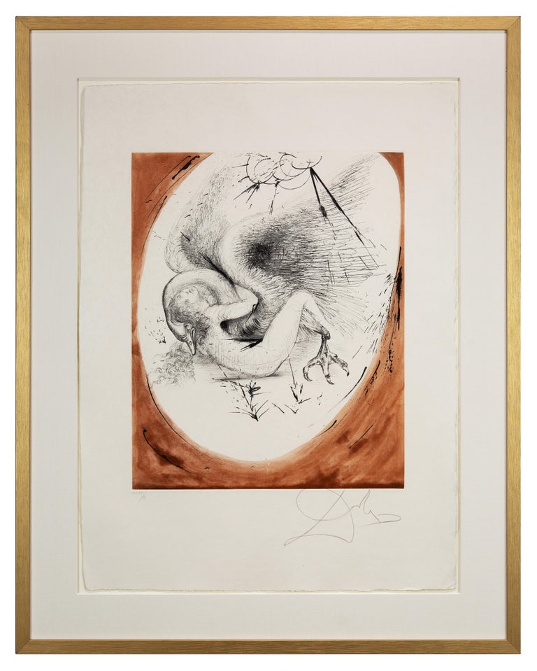 Salvador Dalí­ Mythology "Leda and the Swan" For Sale at 1stDibs