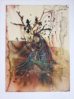 NEW ¡¡¡ DALI -ORIGINAL LITHOGRAPHY - SURREALISM- "Four Seasons"