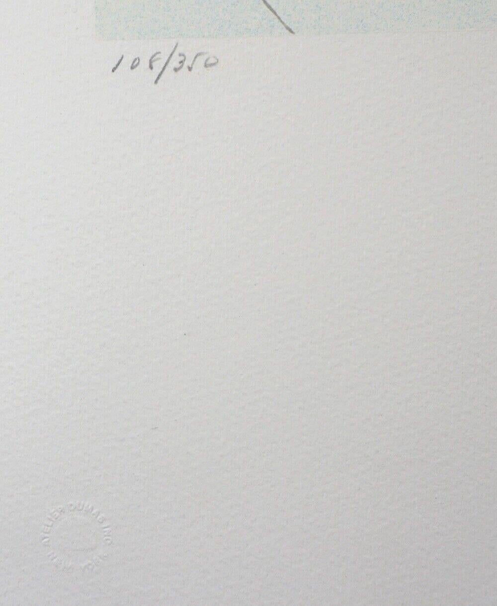 Nueva Jerusalén El Heraldo - Figurative Print Beige de Salvador Dalí