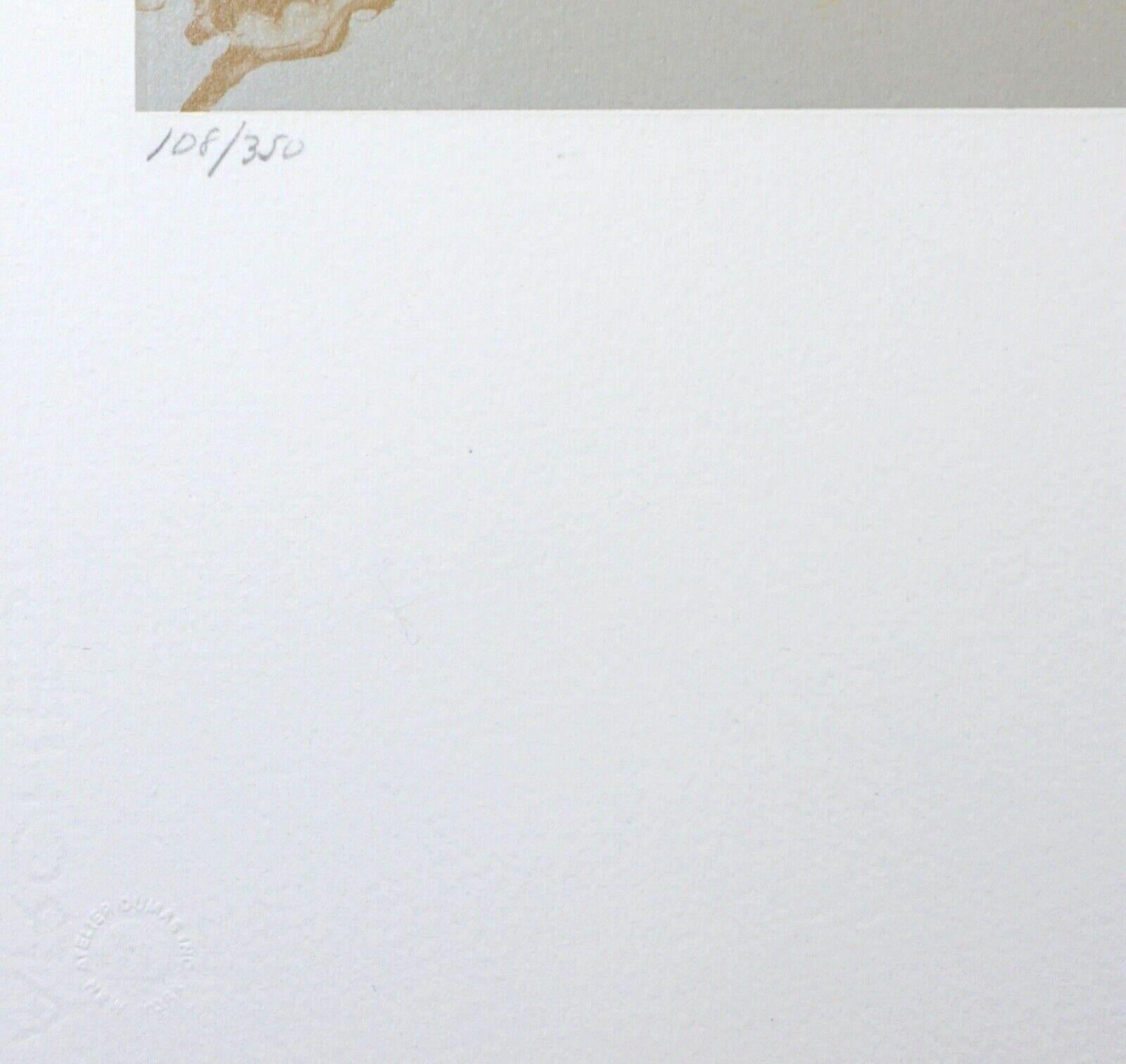 Nuova Gerusalemme Il Messia - Figurative Print Grigio di Salvador Dalí