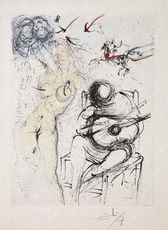 Nude with Guitar (Poèmes Secrets d'Apollinaire), 1967