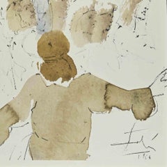 Nummularii de Templo Eiecti - Lithograph - 1964