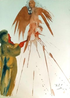 Oblatio Munda - Original Lithograph by S. Dalì - 1964