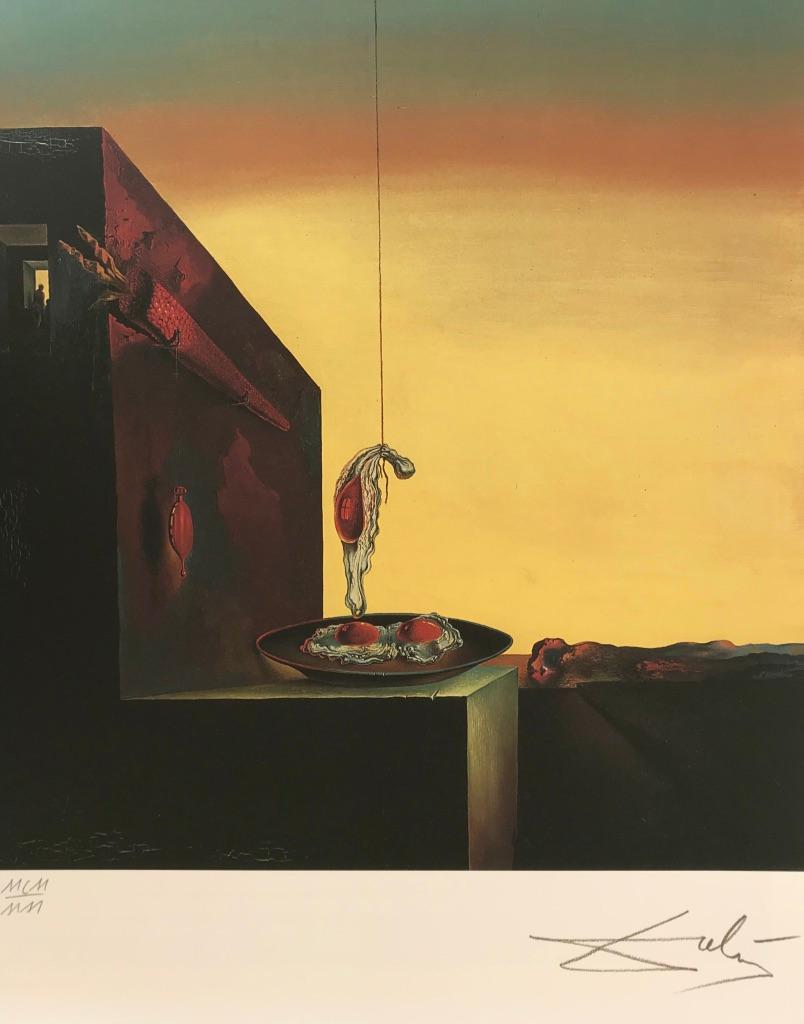 Oeufs sur un plat - Print by Salvador Dalí