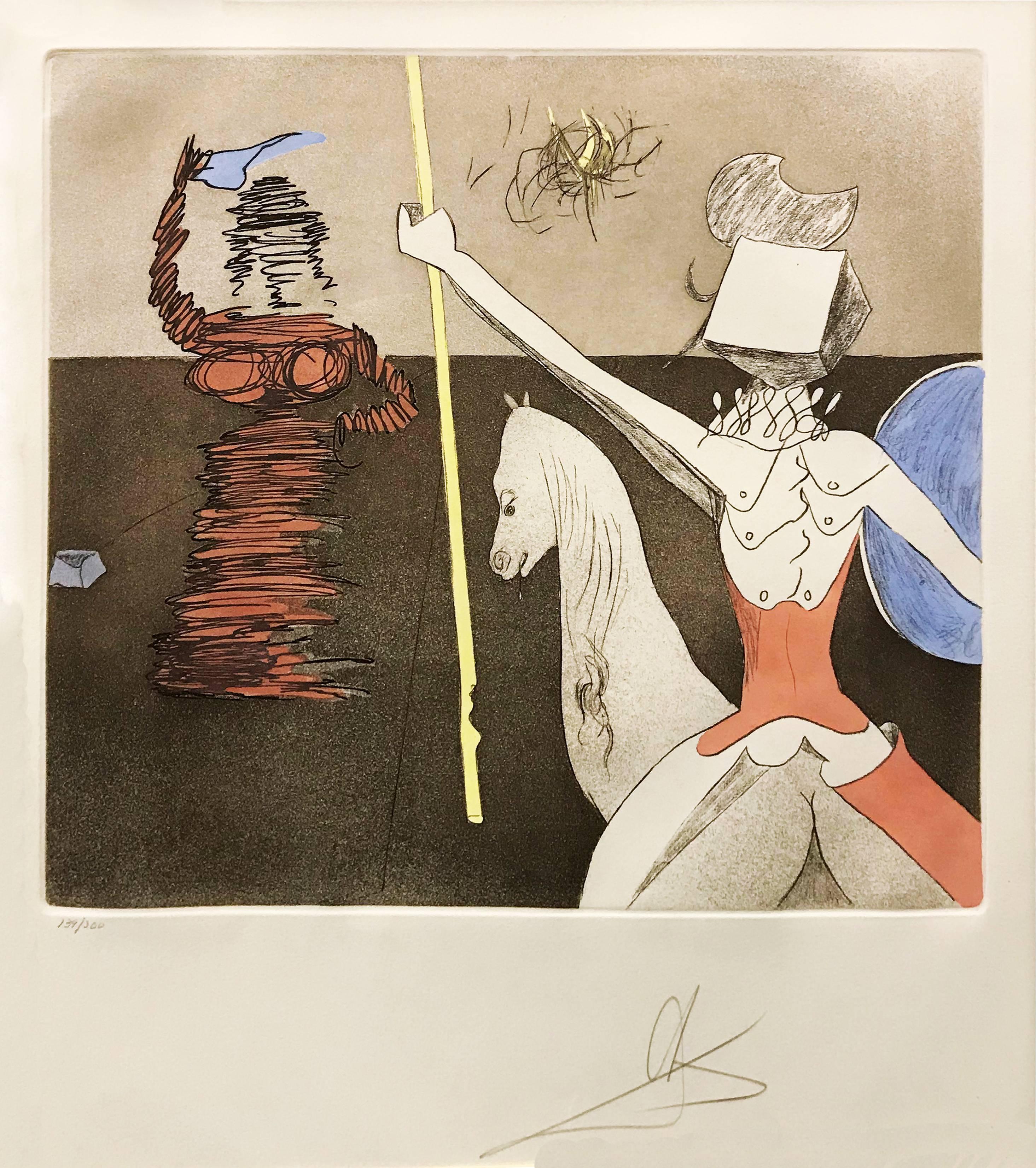 Salvador Dalí­ Salvador Dali Cleopatra Original Etching For Sale at 1stdibs