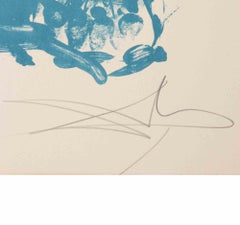 Old Age - Etching by Salvador Dalí - 1973