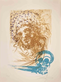 Old Age - Etching by Salvador Dalí - 1973