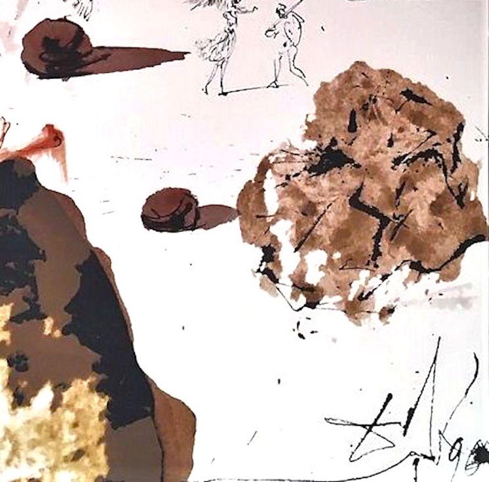 Omnes Gentes in Valles Iosaphat - Original Lithograph by Salvador Dalì - 1964 - Print by Salvador Dalí