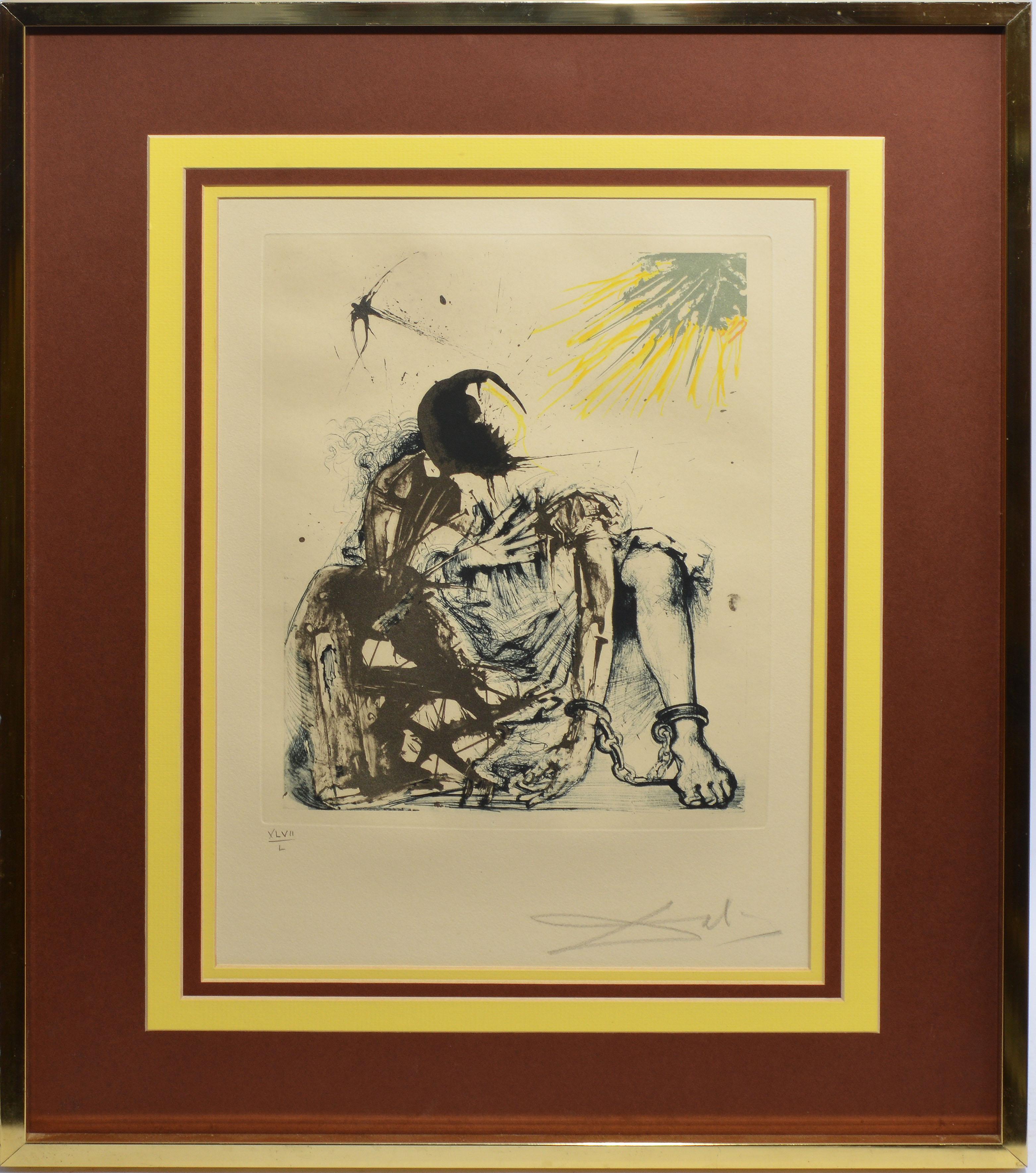 Salvador Dali Signed And Numbered Etchings For Sale on 1stDibs
