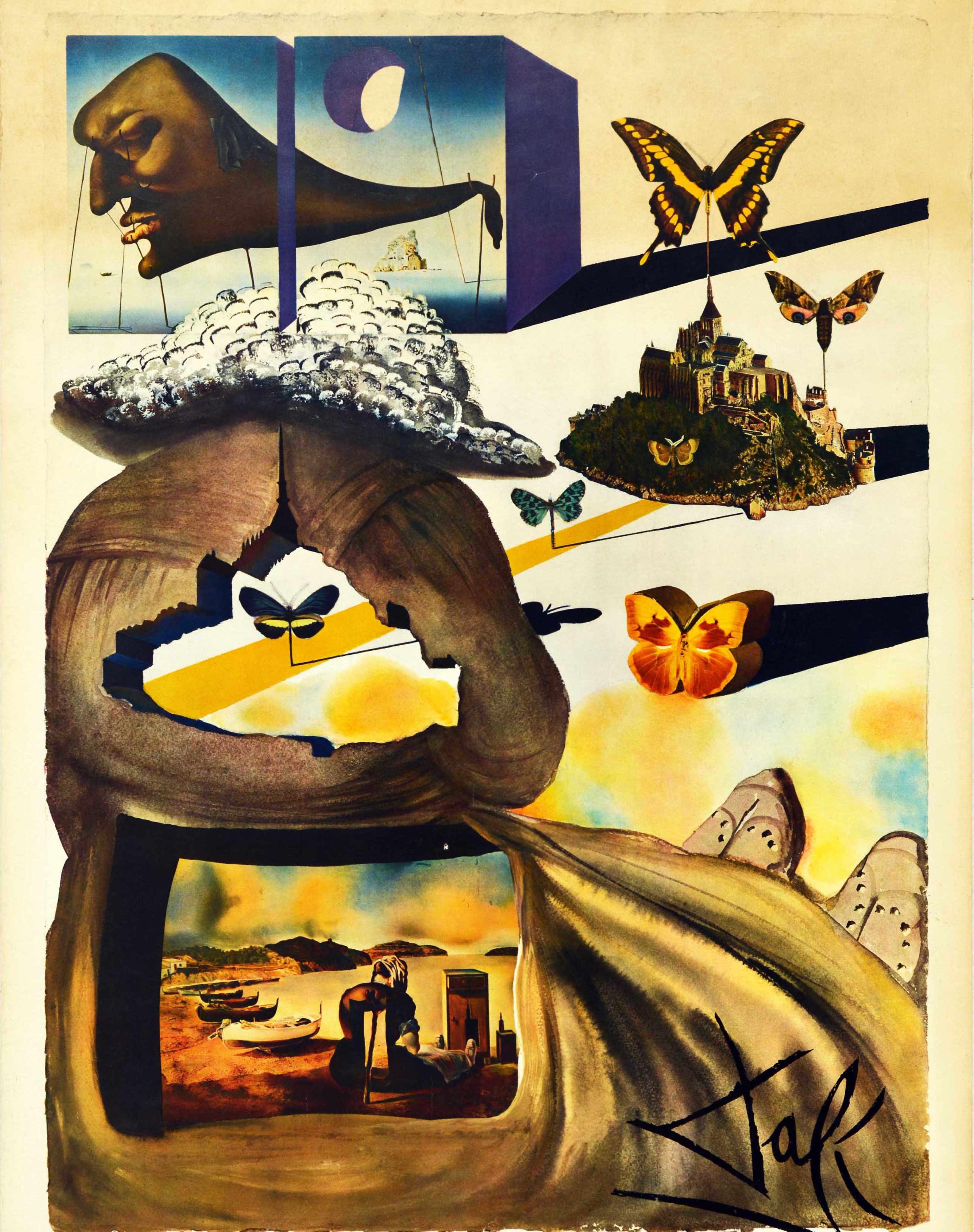 salvador dali paintings butterfly