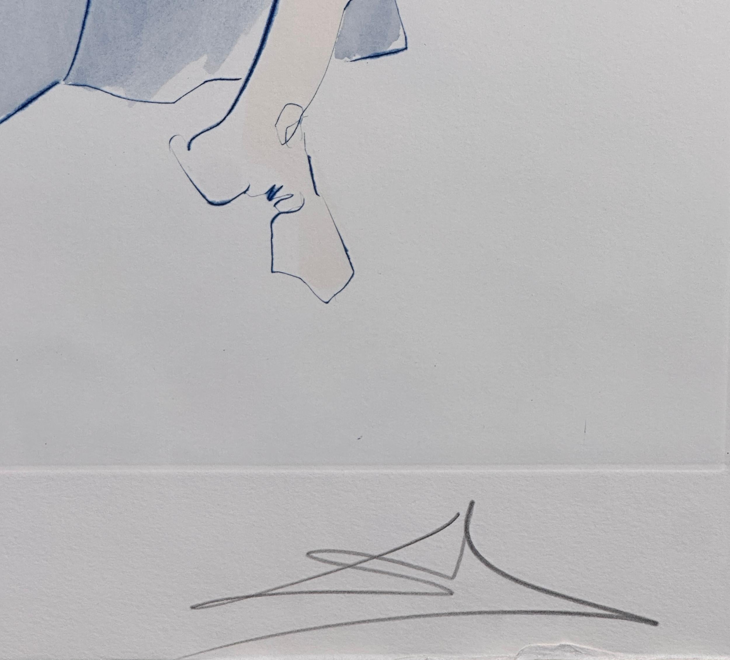 Unser historisches Erbe Adam und Eva (Surrealismus), Print, von Salvador Dalí
