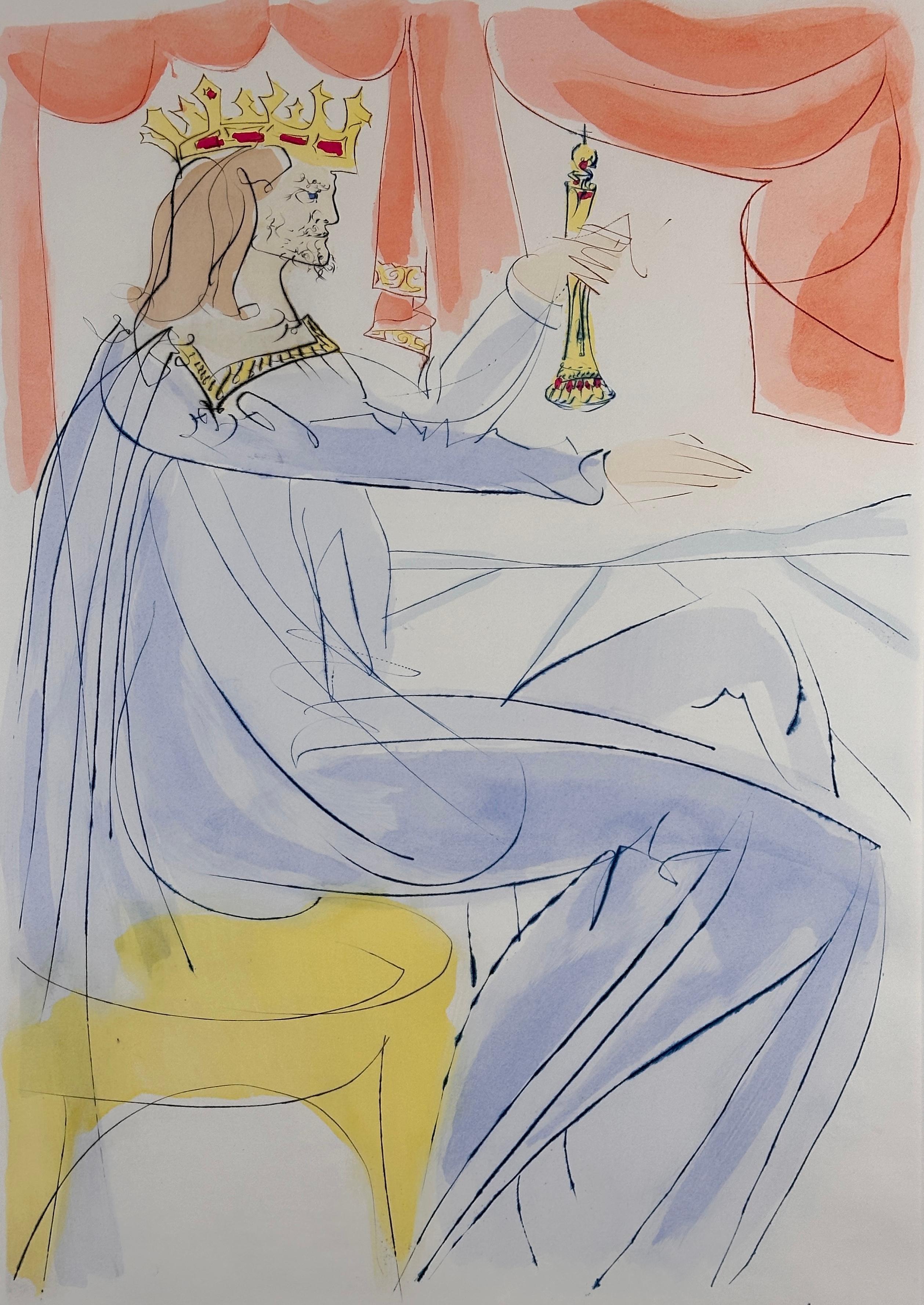 Il nostro patrimonio storico A. Solomon - Print di Salvador Dalí