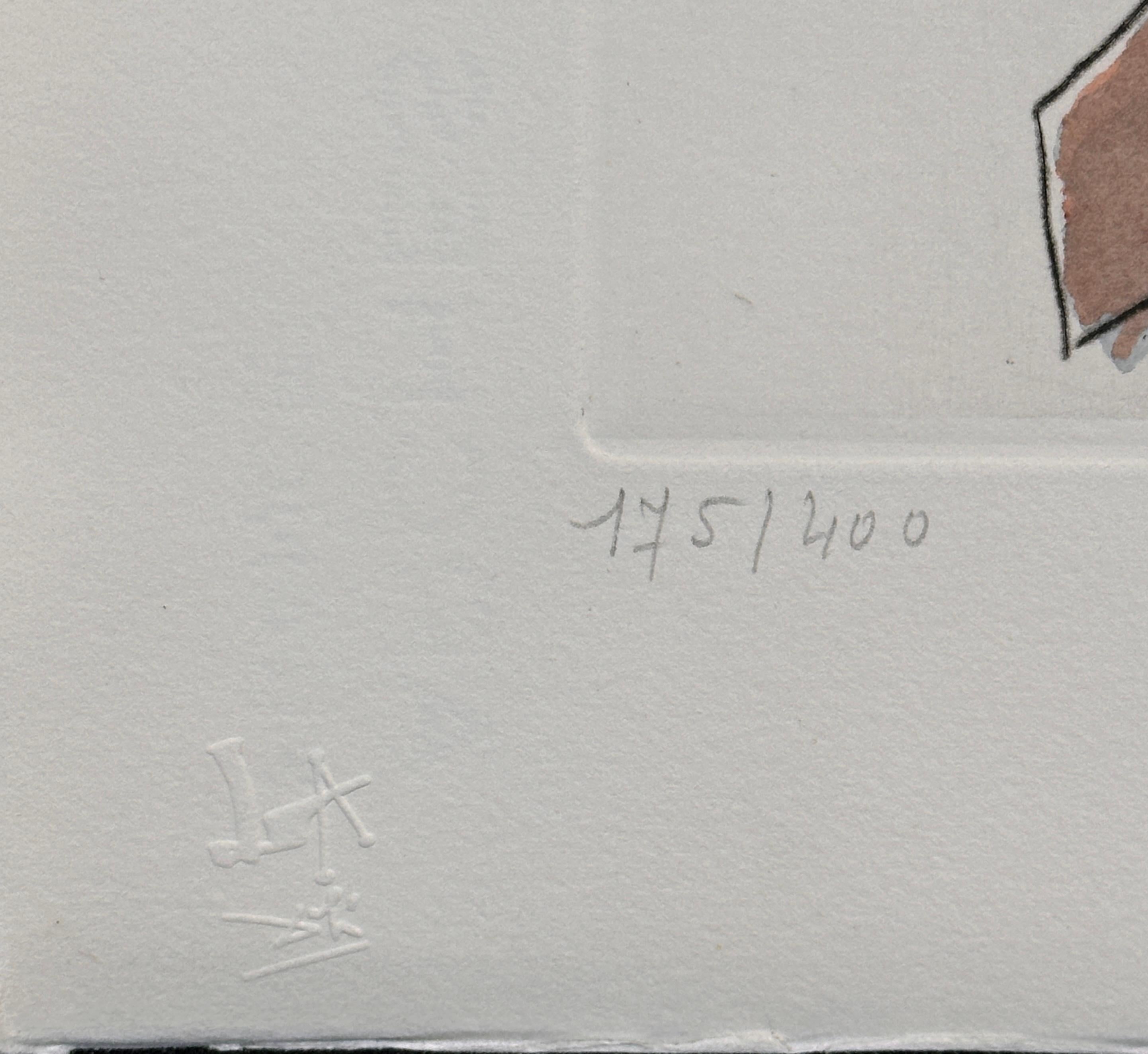 Notre patrimoine historique Moïse - Gris Print par Salvador Dalí