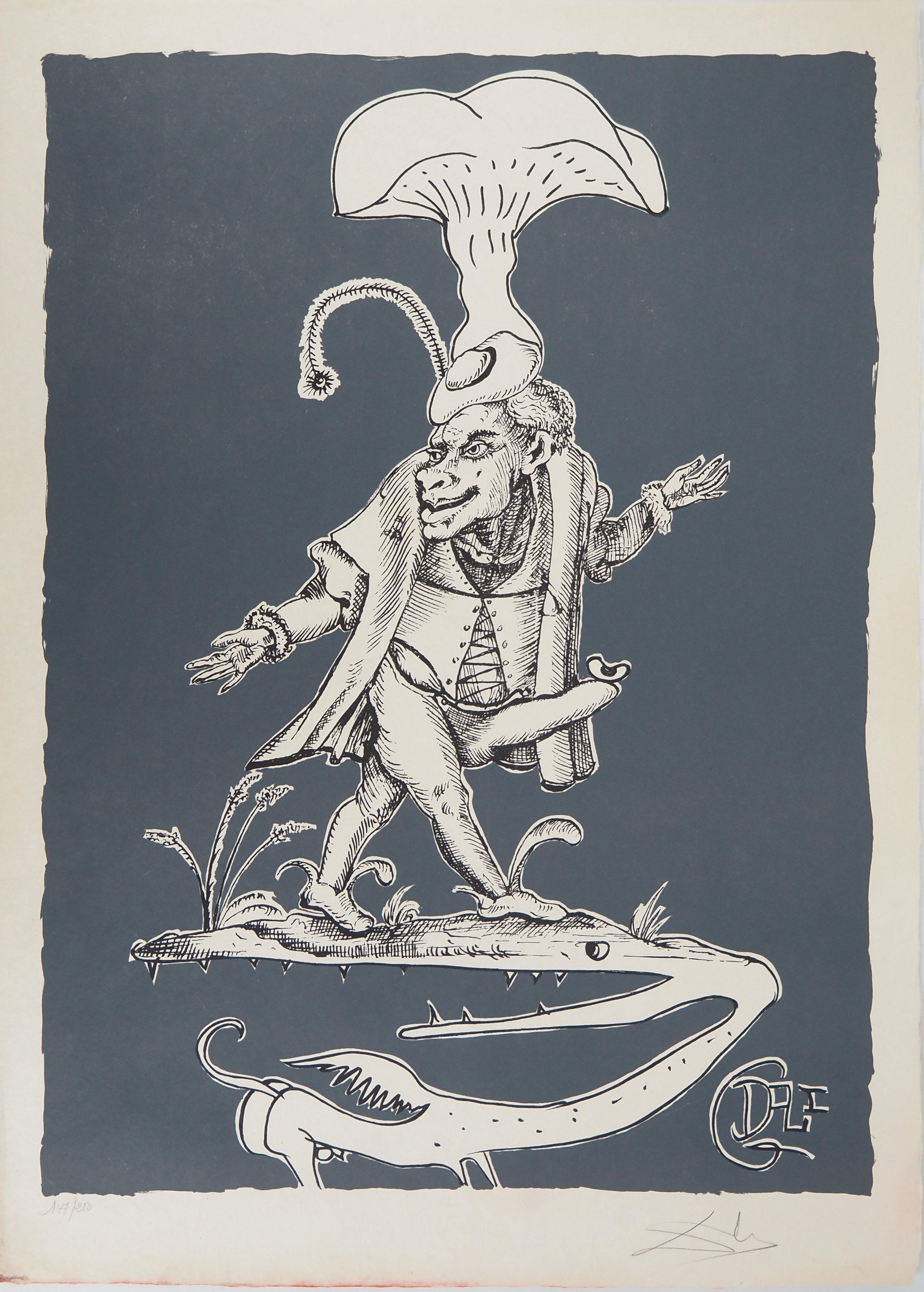Pantagruel : Masculine Virility - Original handsigned lithograph (Field #73-7I)