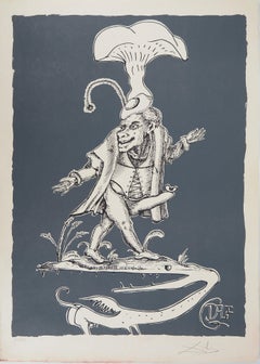 Pantagruel : Masculine Virility - Original handsigned lithograph (Field #73-7I)
