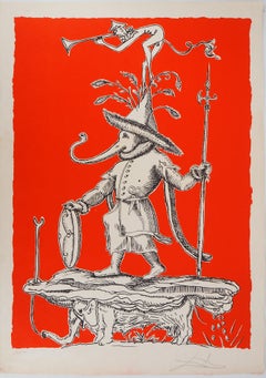 Pantagruel : The Elephant Man - Original handsigned lithograph (Field #73-7D)