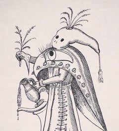 Pantagruel's Funny Dreams - Original Lithograph by S. Dalì - 1973