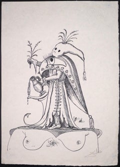 Les rêves drôles de Pantagruel - Lithographie originale de S. Dal - 1973
