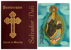 Pantocrator - Christ In His Majesty (Tarot 3 of Coins), hand signed lithograph
