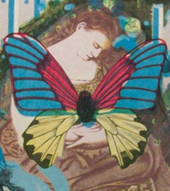 Papillons Anciennes   Courtesan by  Salvador Dali