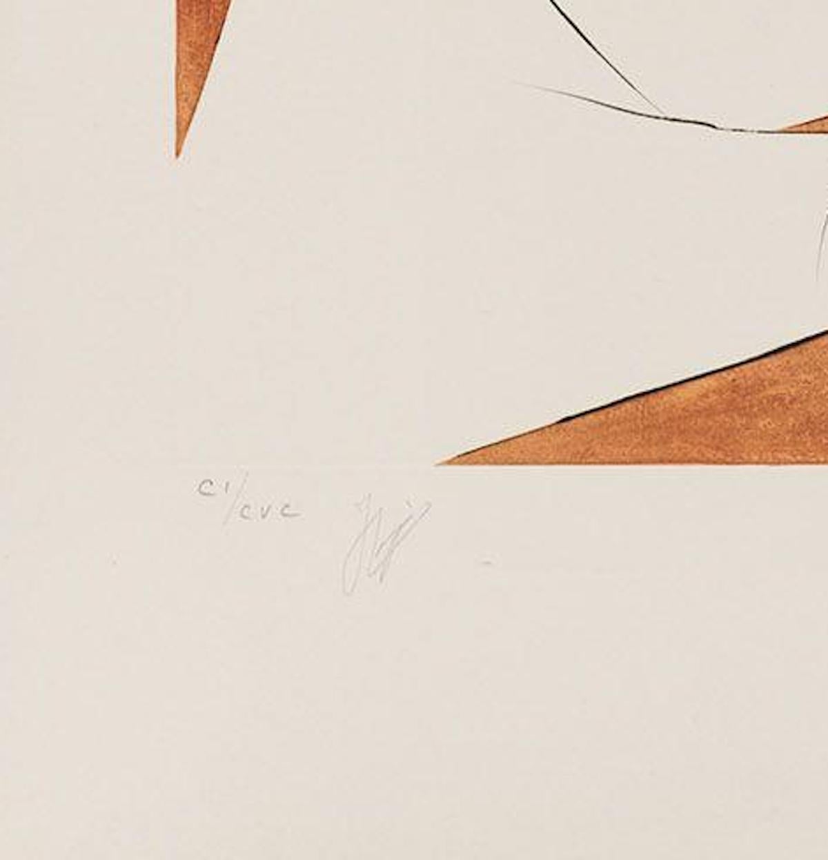 Papillons de l’Anti-Matière - Original Etching by Salvador Dalì - 1974 - Print by Salvador Dalí