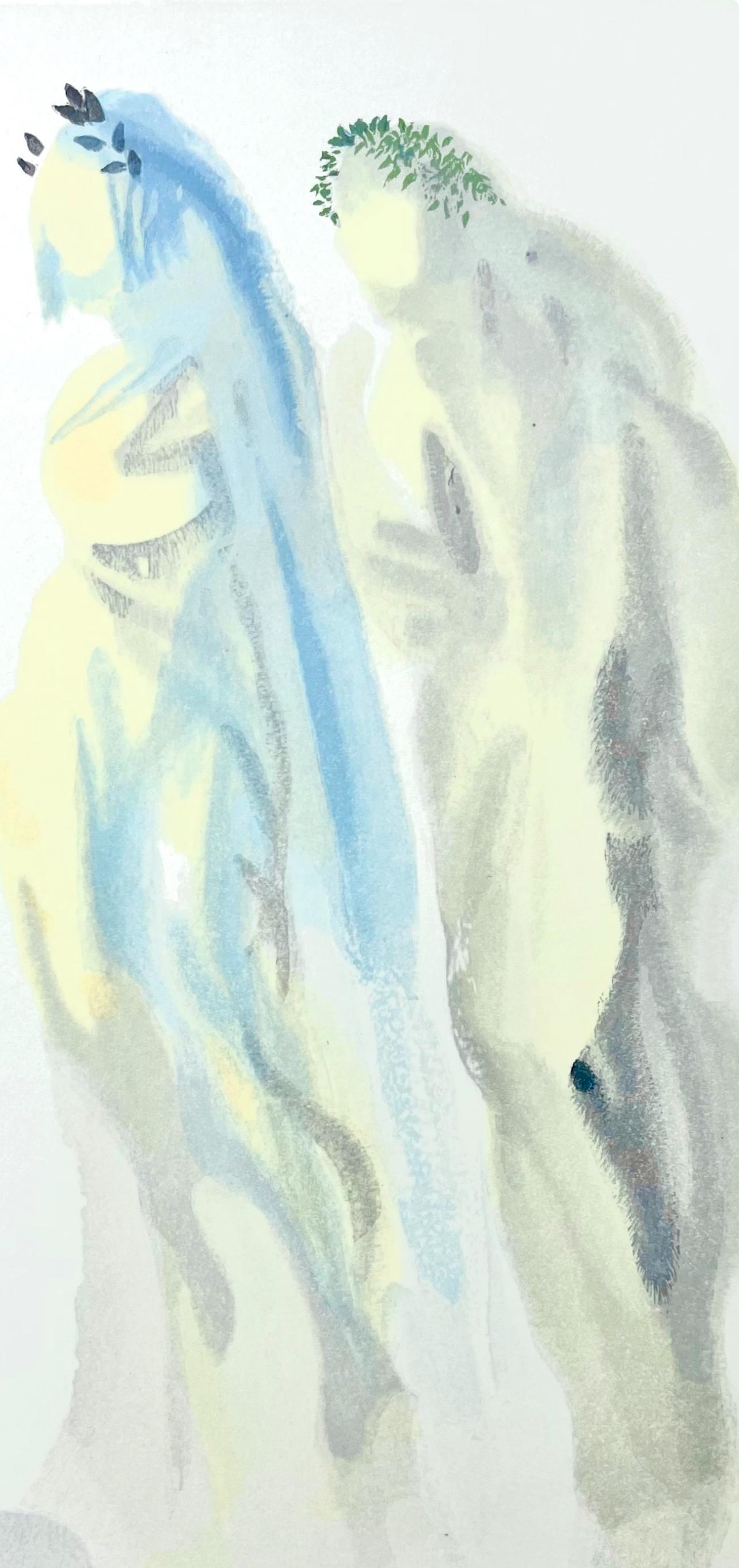 Paradies IX (Field 189-200; M/L 1039-1138), Die Göttliche Komödie - Surrealist Print by Salvador Dalí