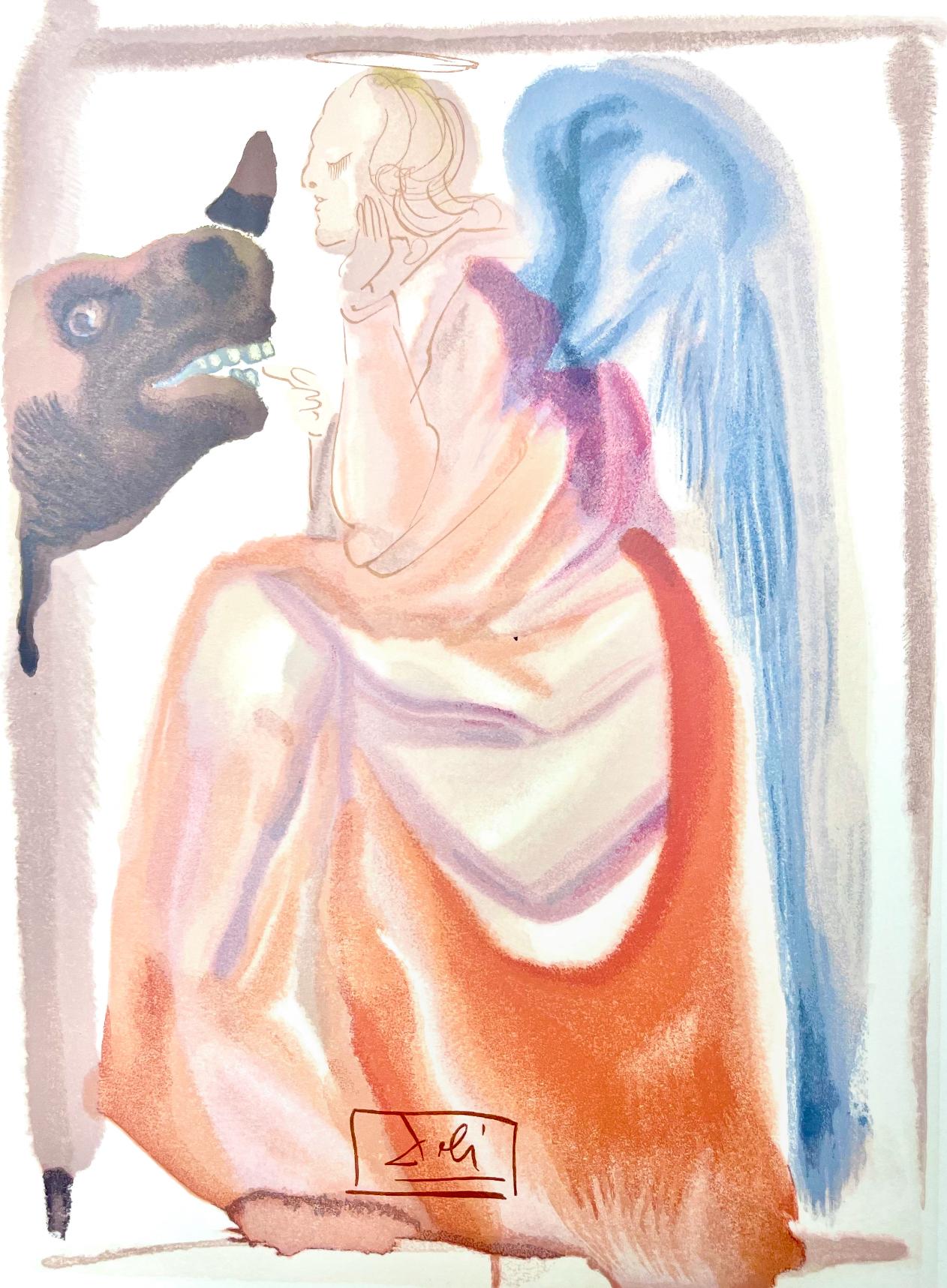 Salvador Dalí Figurative Print - Paradies VI (Field 189-200; M/L 1039-1138), Die Göttliche Komödie