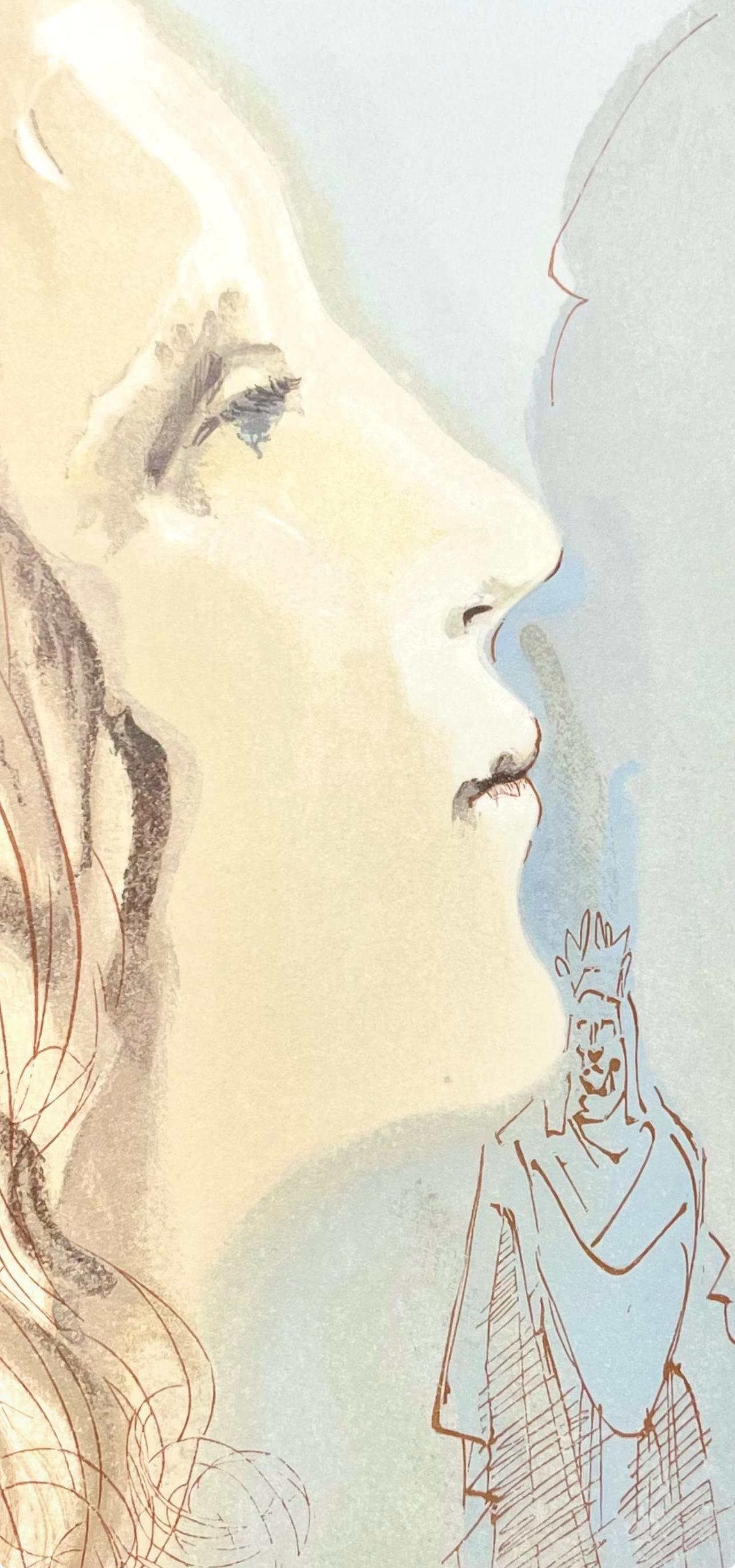 Paradies VIII (Field 189-200; M/L 1039-1138), Die Göttliche Komödie - Surrealist Print by Salvador Dalí
