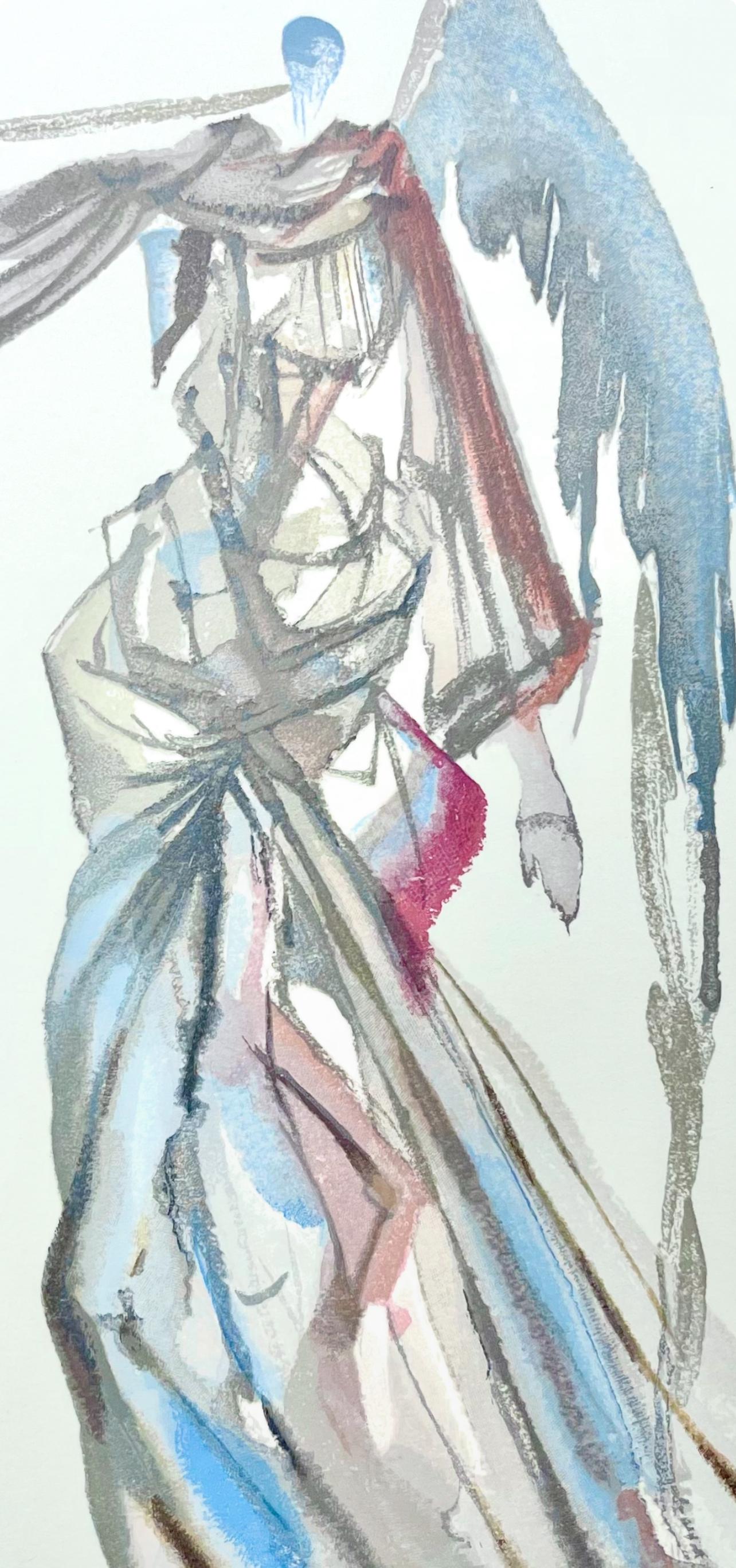 Paradies X (Field 189-200; M/L 1039-1138), Die Göttliche Komödie - Surrealist Print by Salvador Dalí